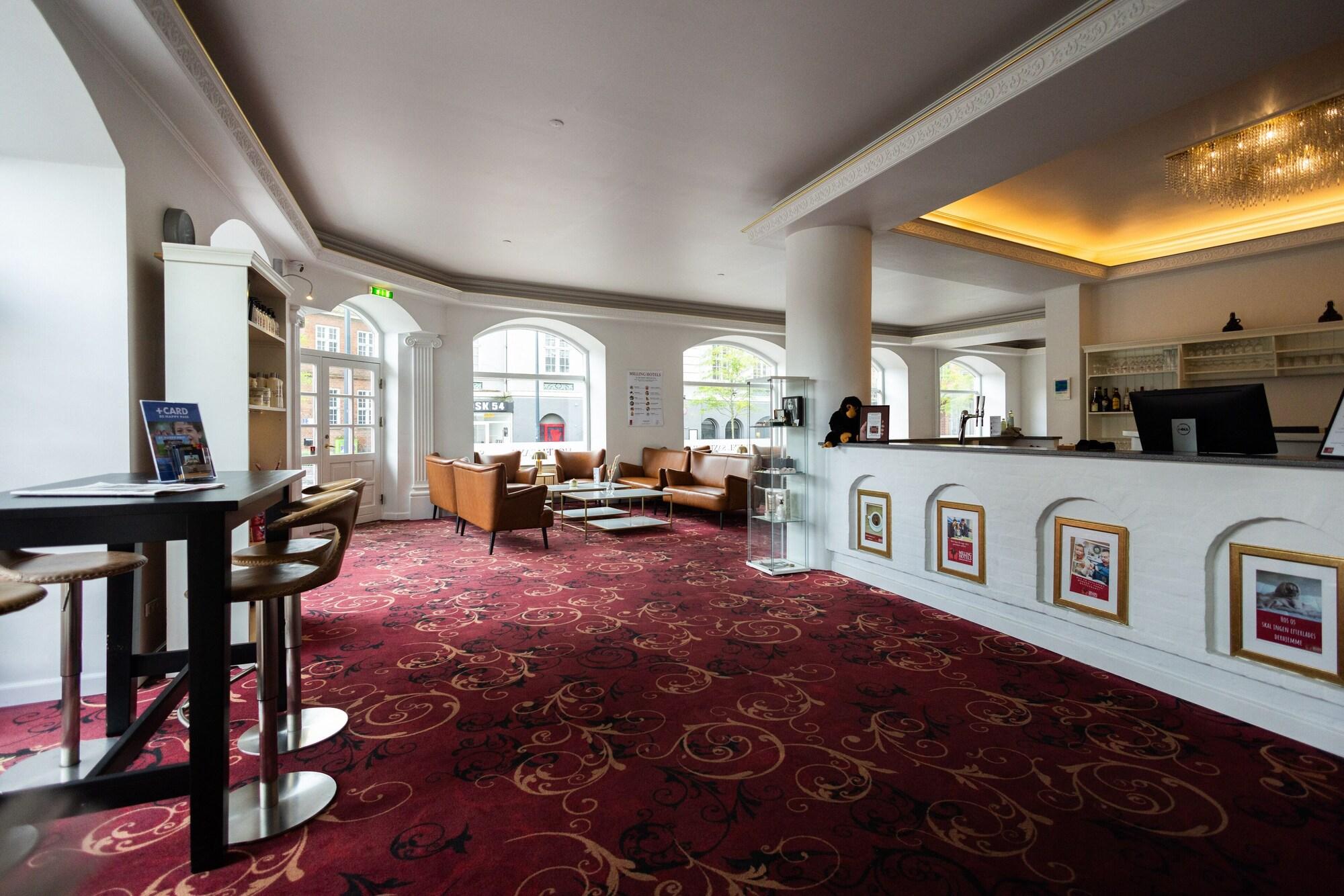 Vista Lobby Milling Hotel Saxildhus
