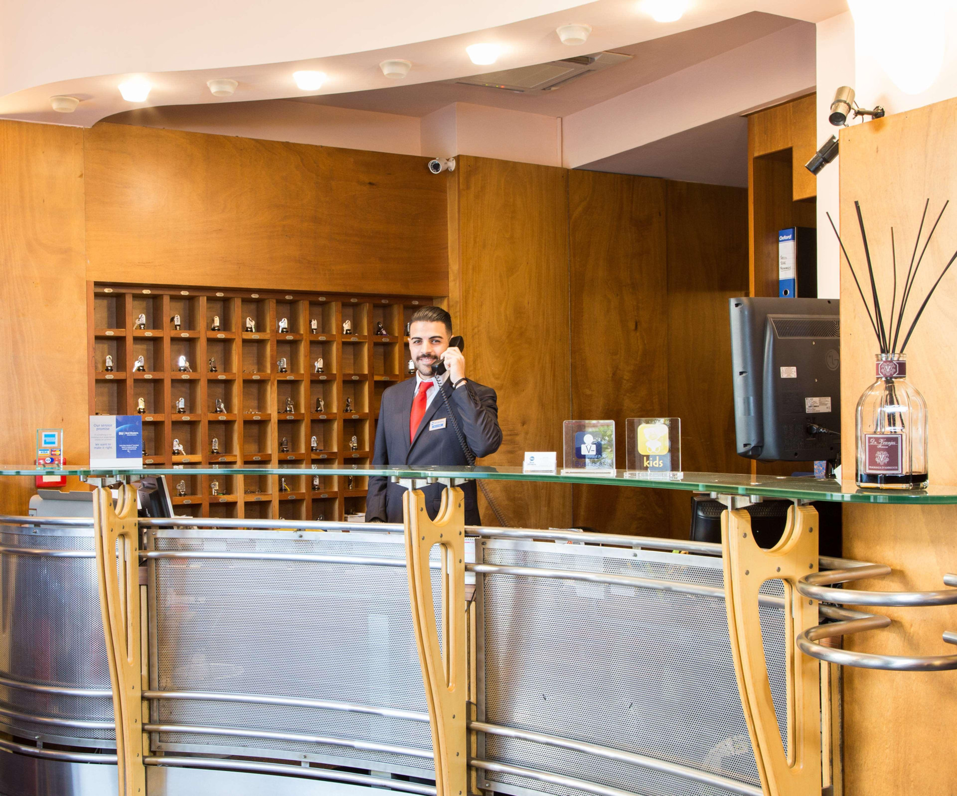 Vista Lobby Best Western Plus Hotel Plaza