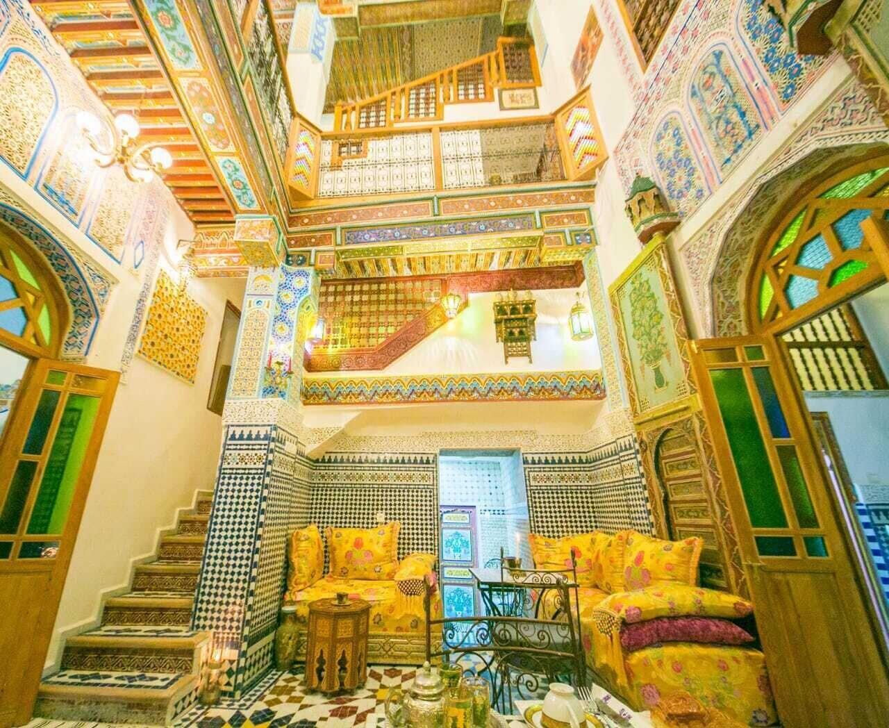 Vista Lobby Palais Fes Yahya