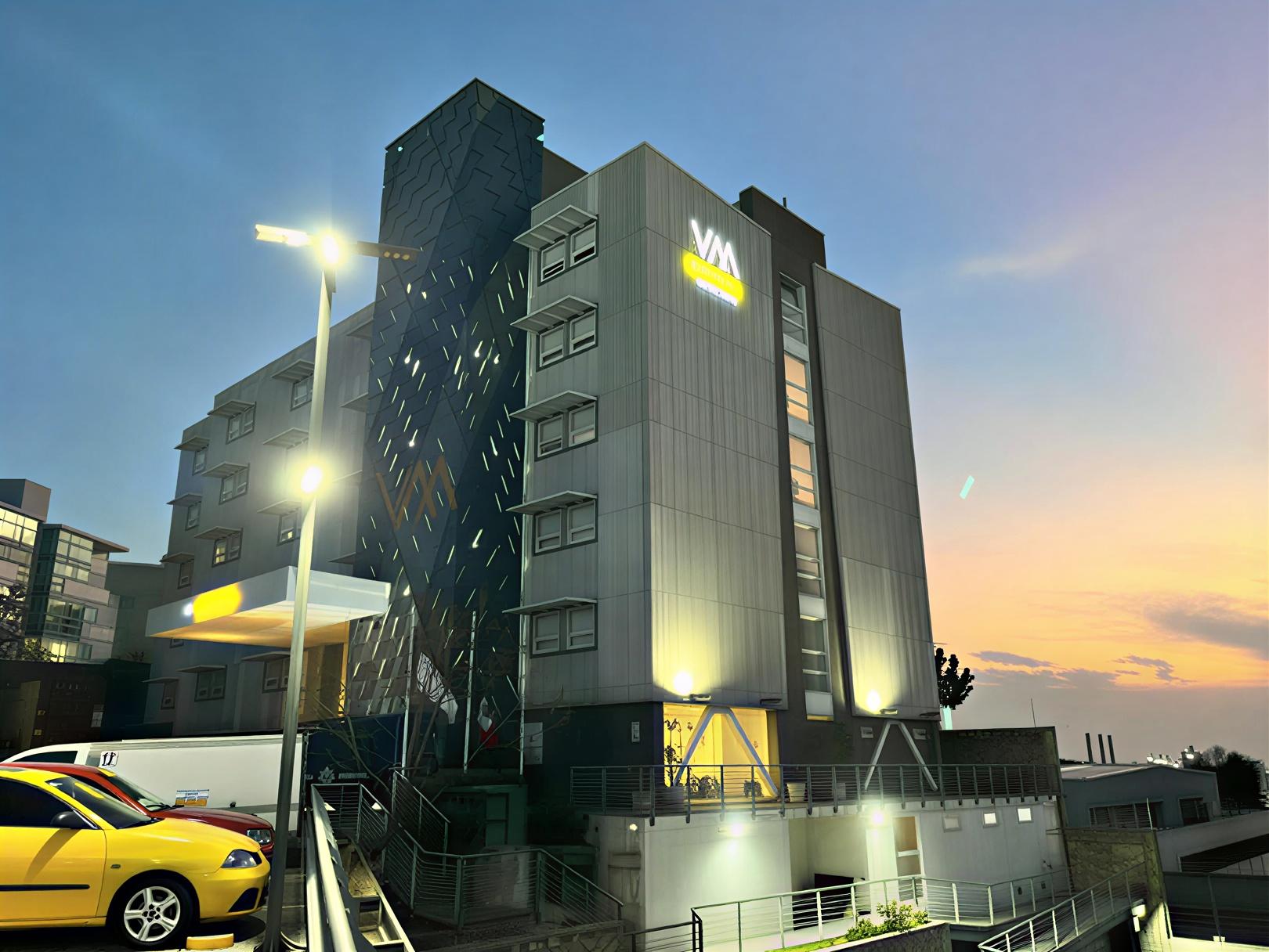 Vista Exterior Hotel VM Express Querétaro