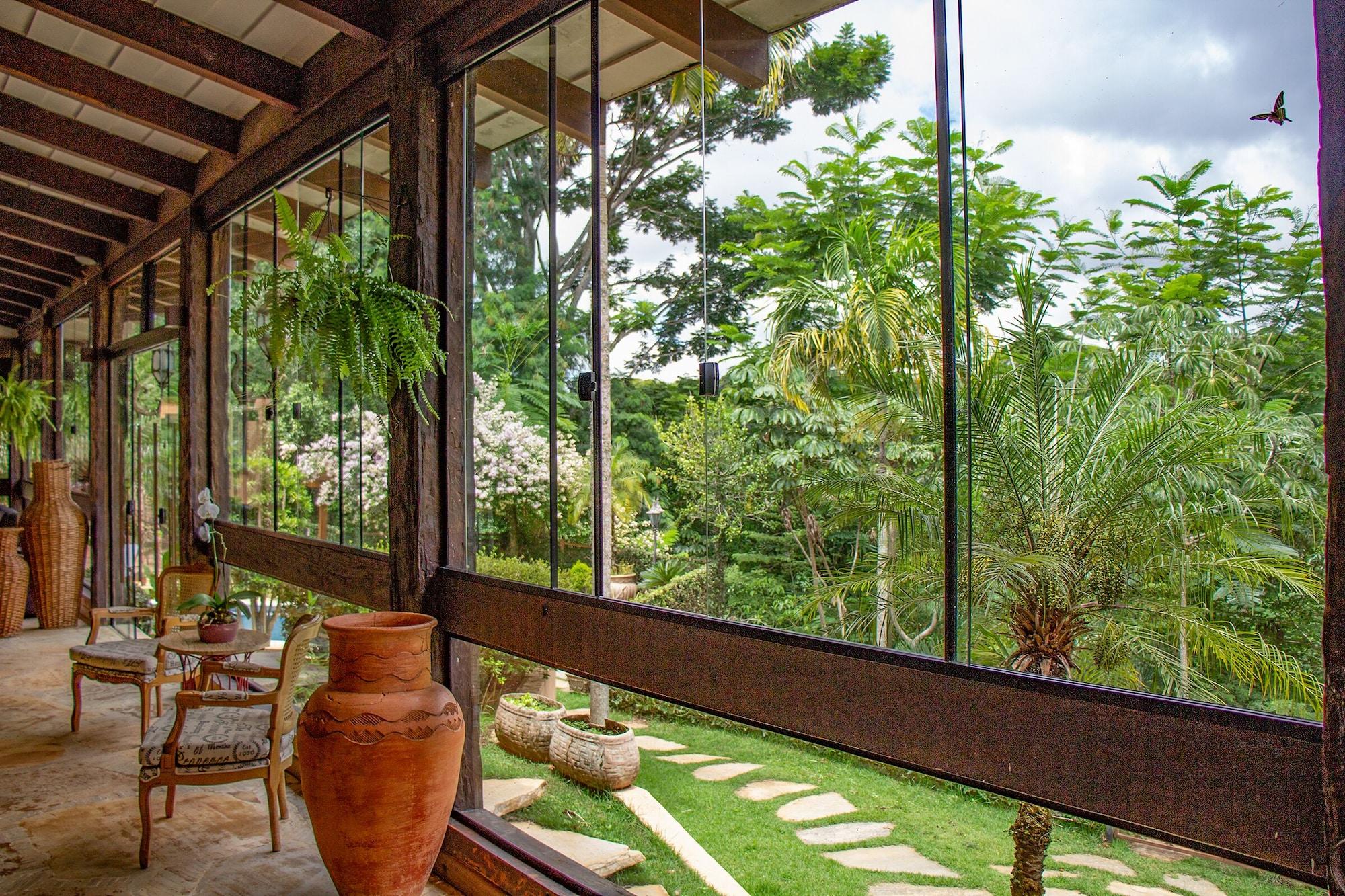 Vista Lobby Pousada Casa Da Quineira