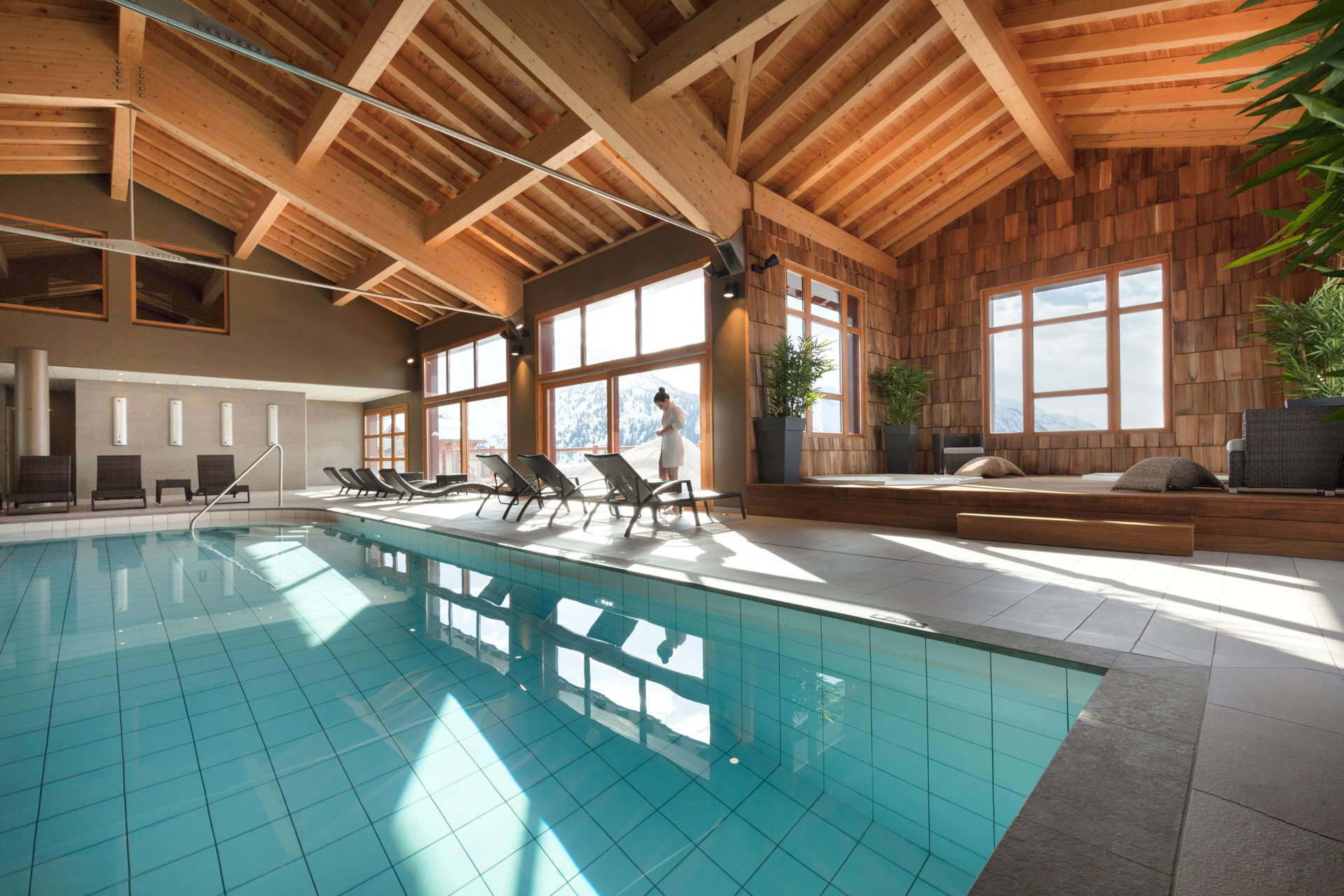 Vista Piscina Ily La Rosiere