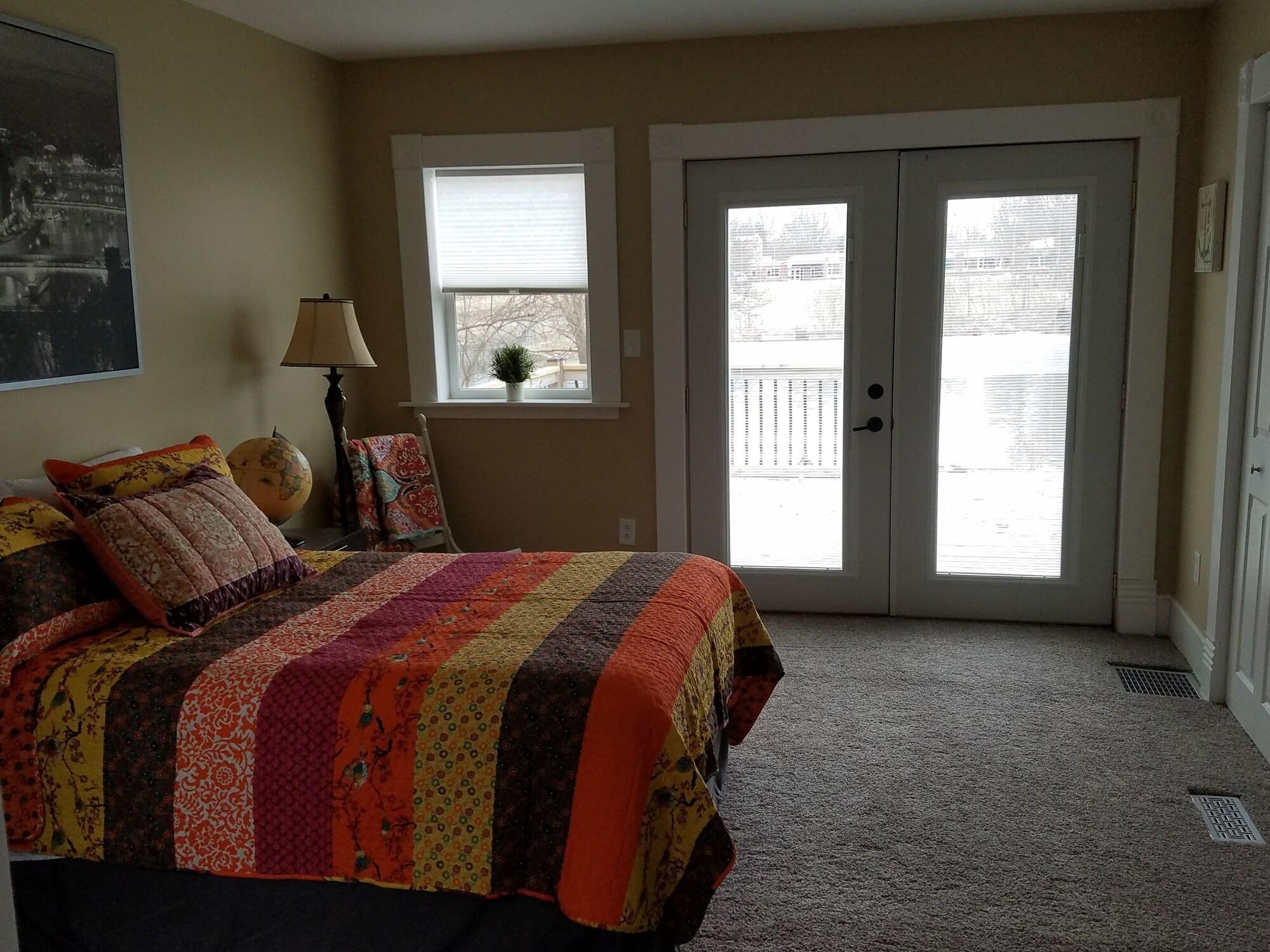 Beautiful house on Palmer Lake in Colon, MI, one block from downtown