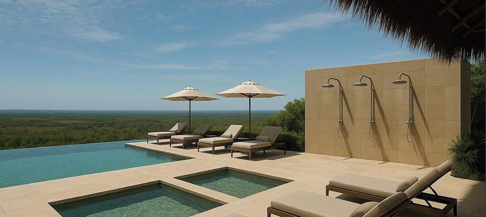 Vista Piscina Maray Wellness Nature Hotel