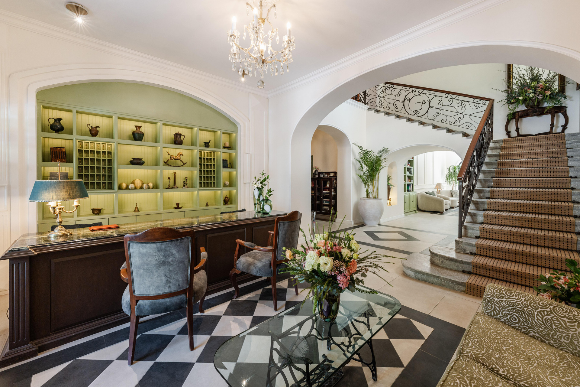Vista Lobby Villa Ganz Boutique Hotel