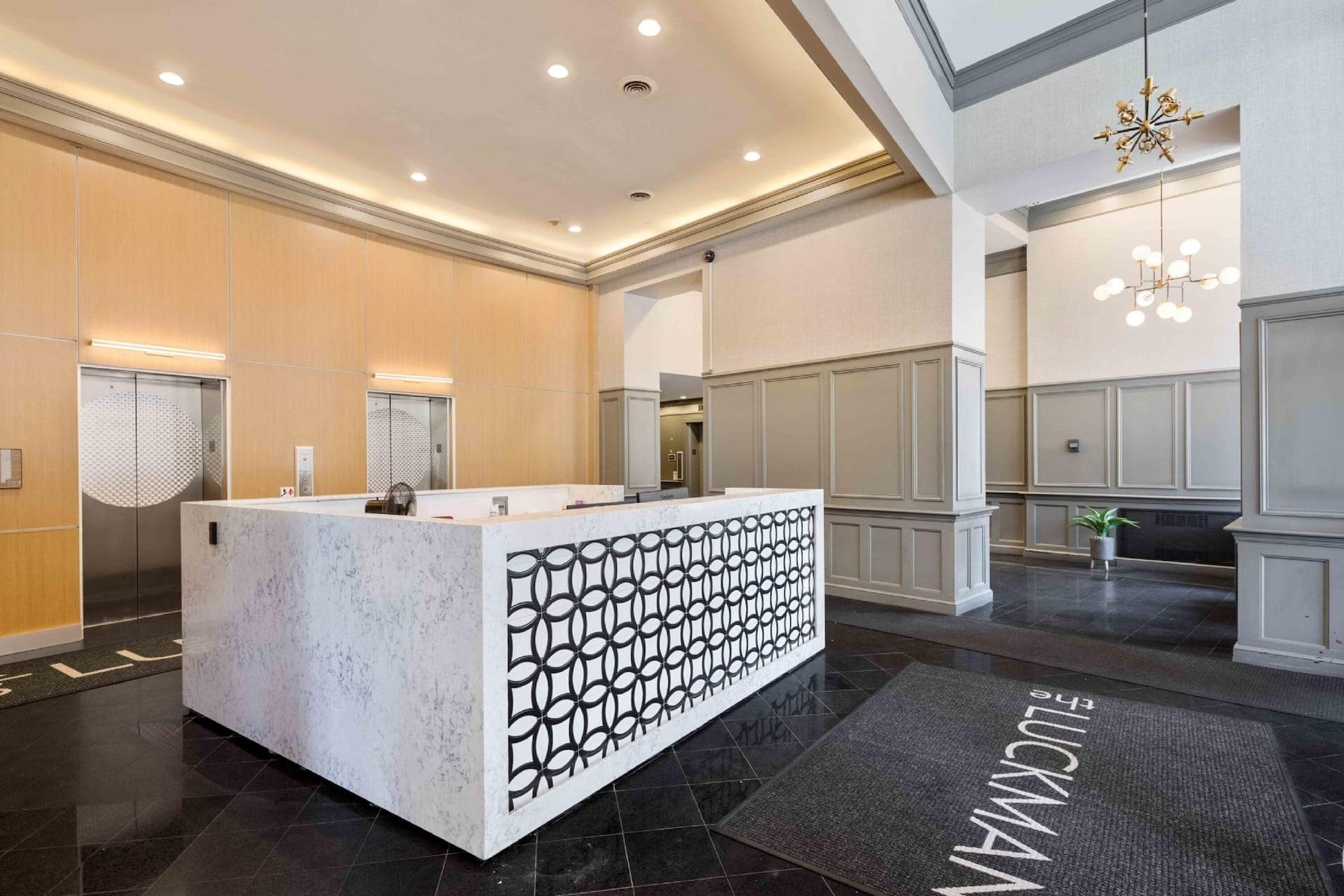 Vista Lobby The Luckman Apartments by Barsala