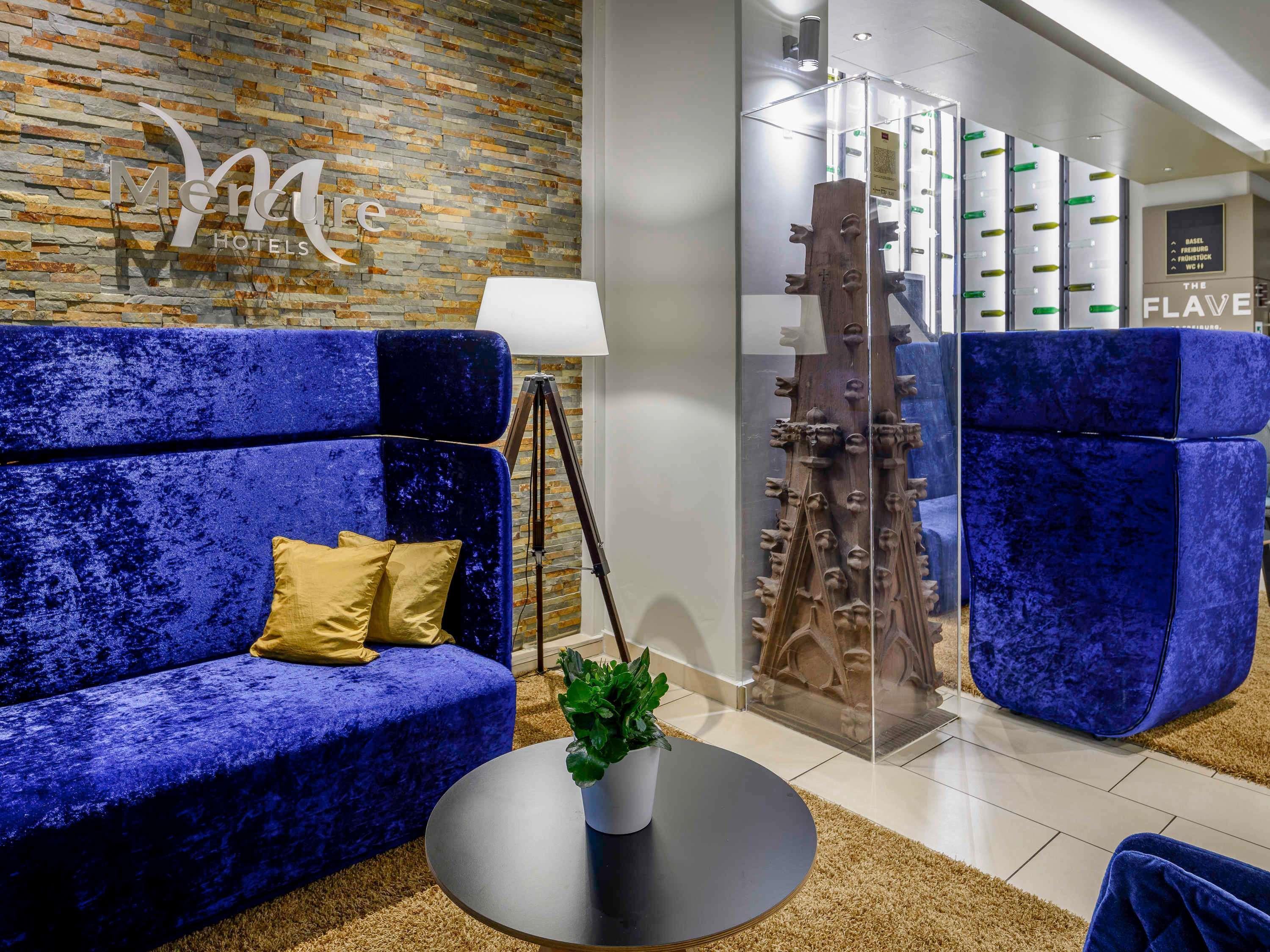 Vista Lobby Mercure Hotel Freiburg am Munster