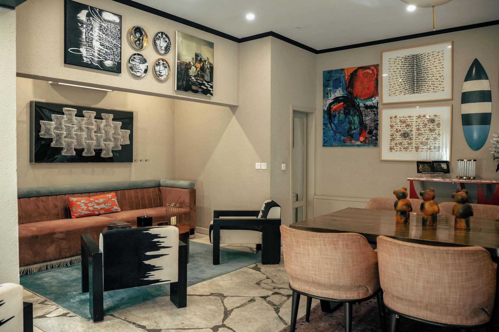 Sala de Reuniones Ambiance Boutique Art Hotel Karachi