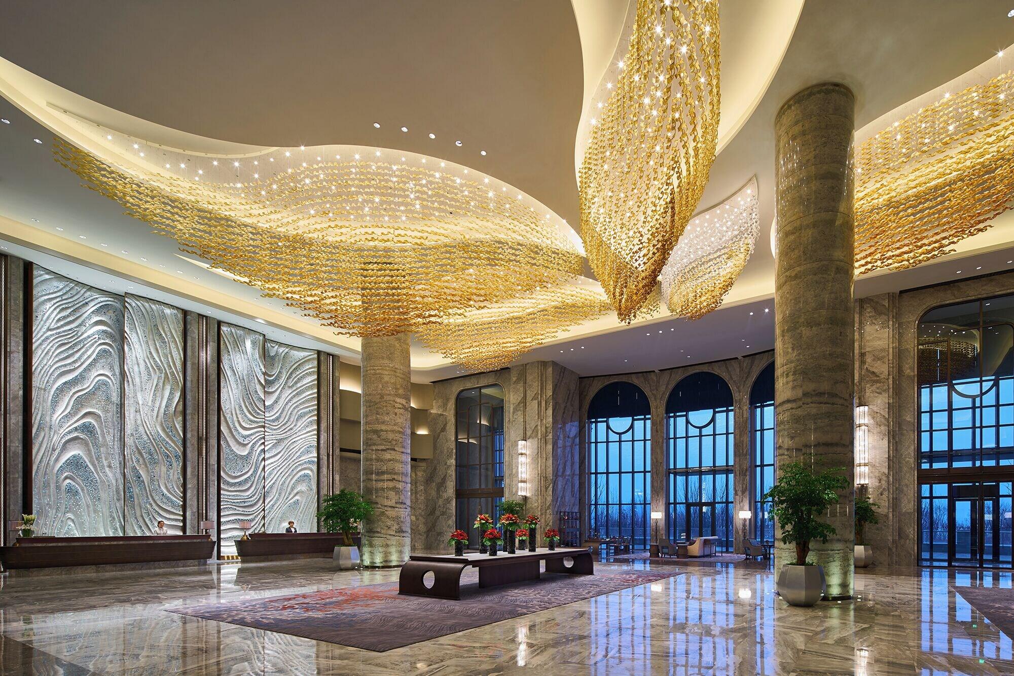Vista Lobby Steigenberger Hotel Qingdao