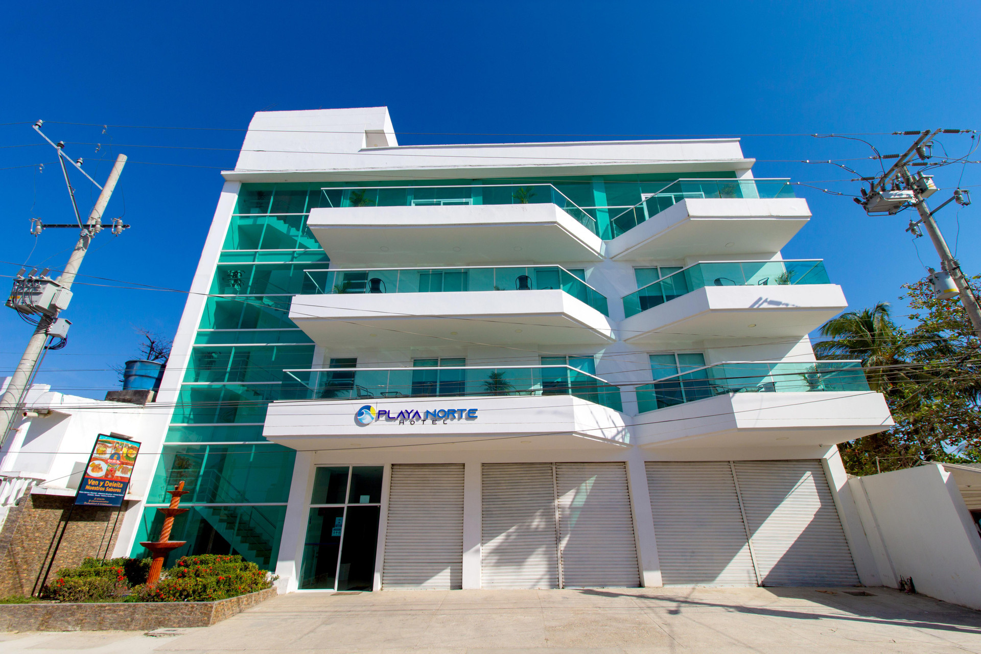 Vista Exterior Hotel Playa Norte