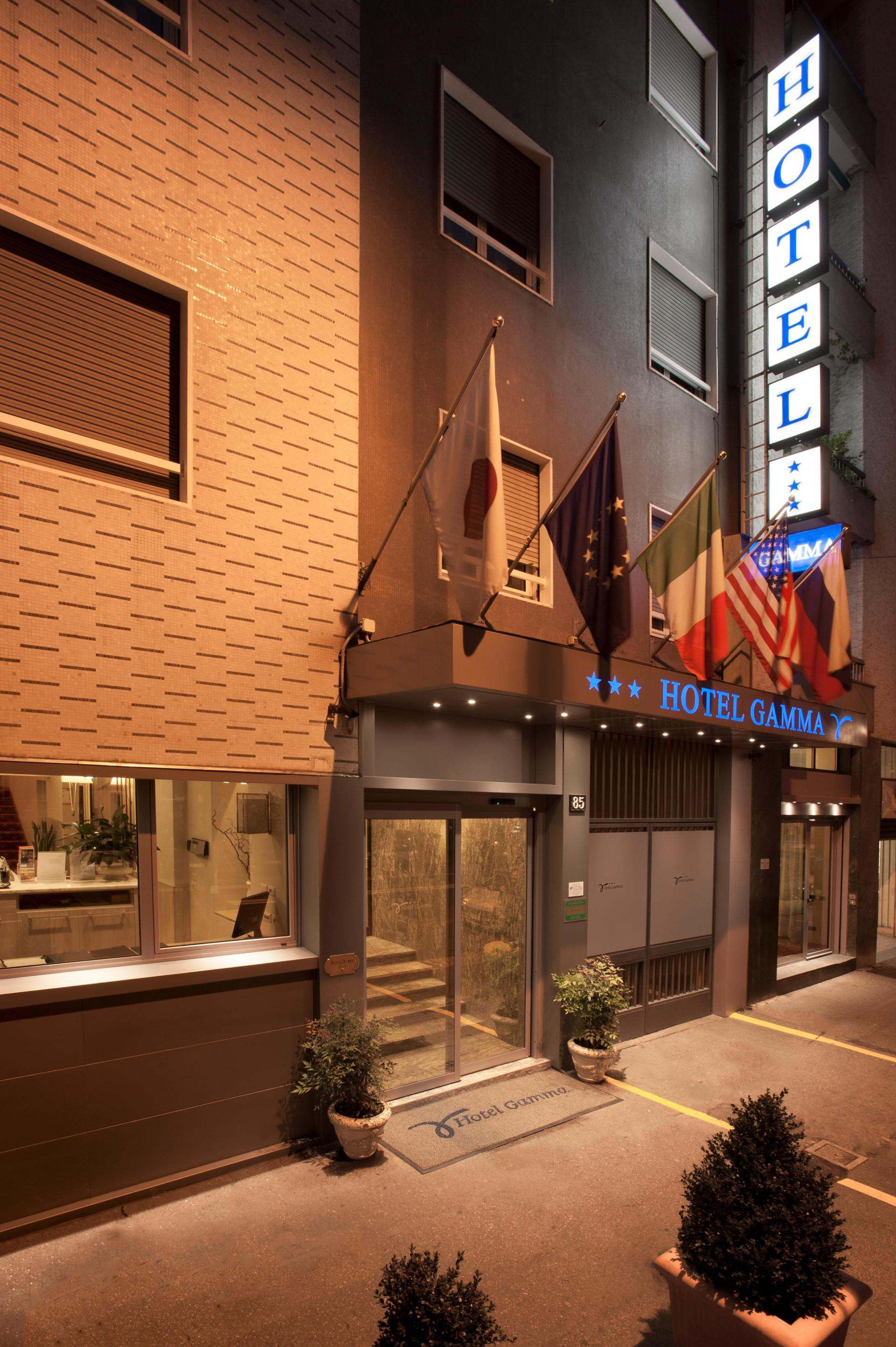 Vista Exterior Hotel Gamma