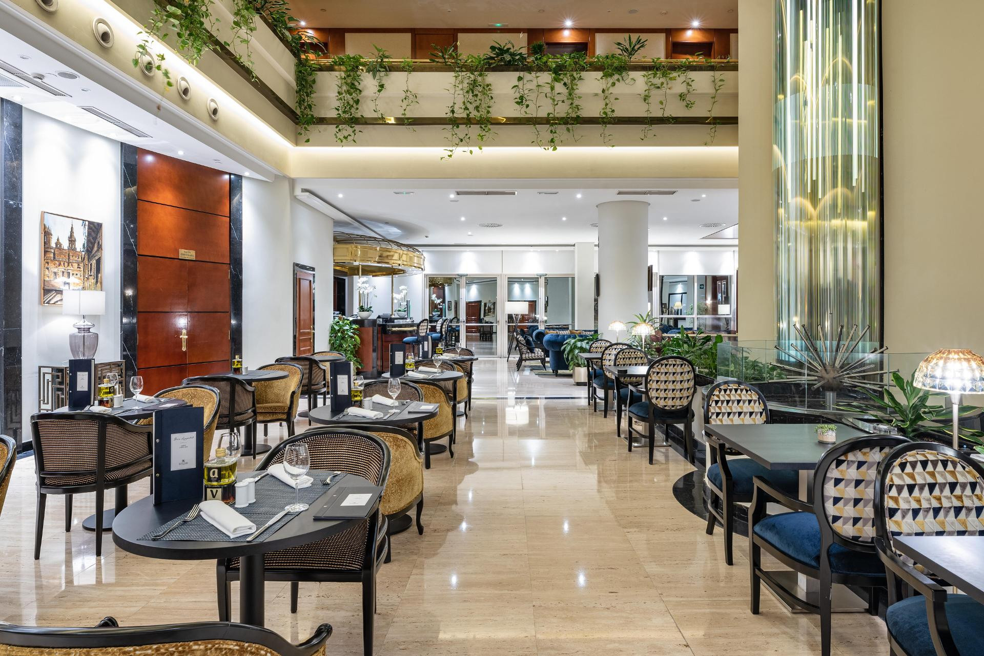 Bar/Salón Eurostars Gran Hotel Santiago