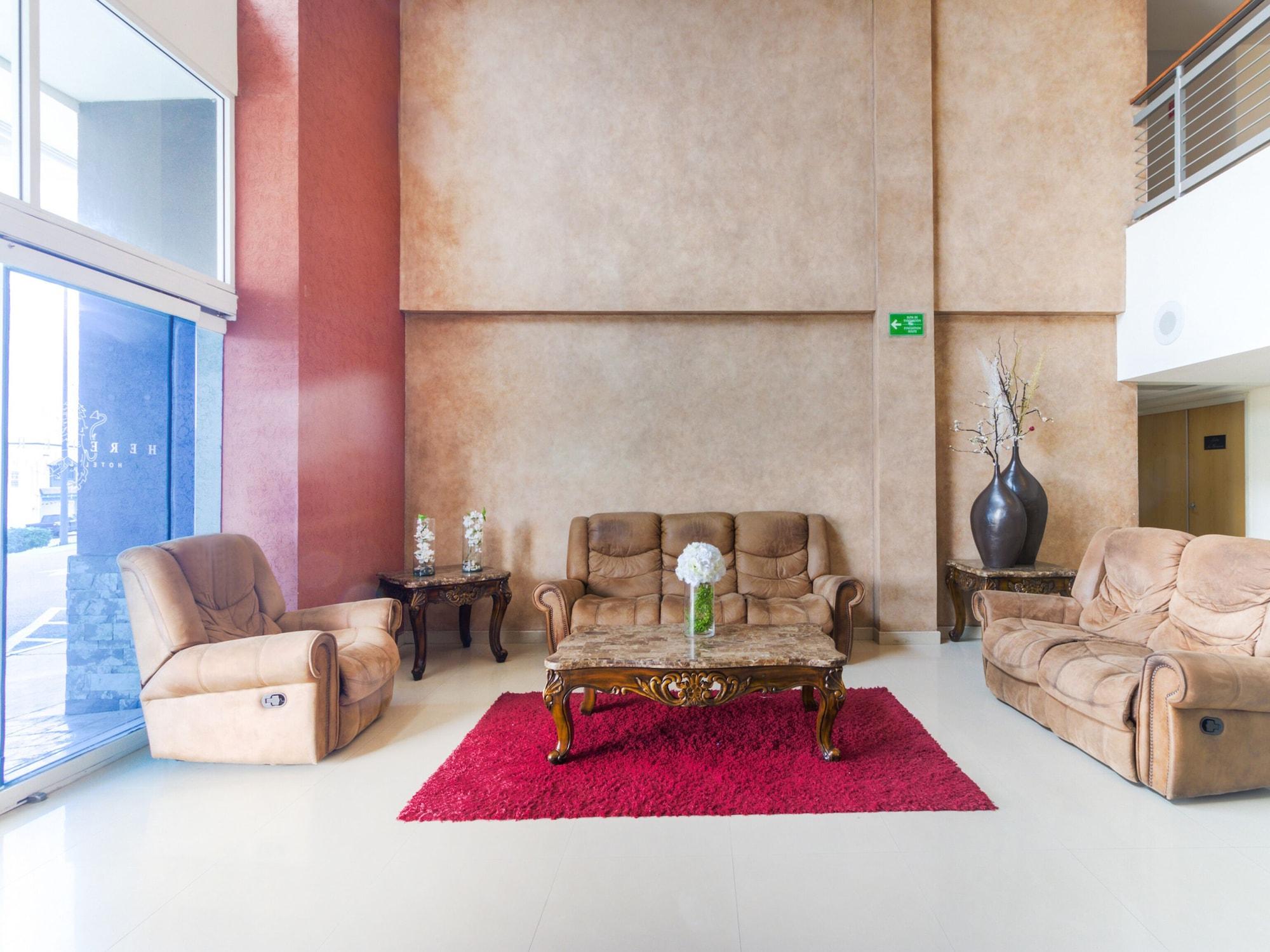 Vista Lobby Los Herederos Hotel Piedras Negras