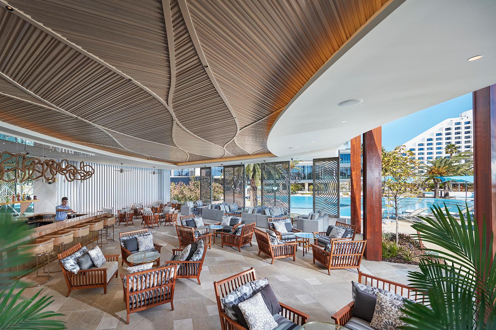 Vista Piscina Crown Towers Perth