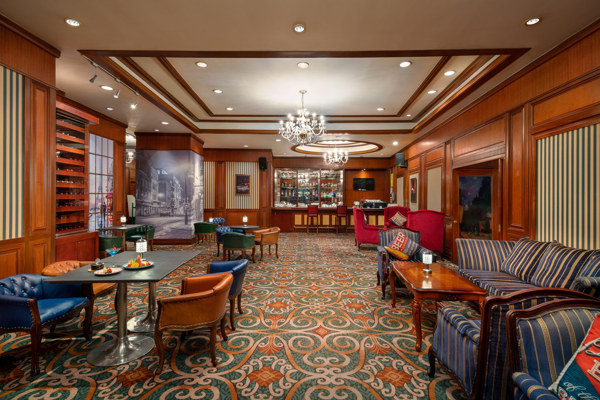 Bar/Salón Crowne Plaza Hotel & Suites Landmark Shenzhen by IHG