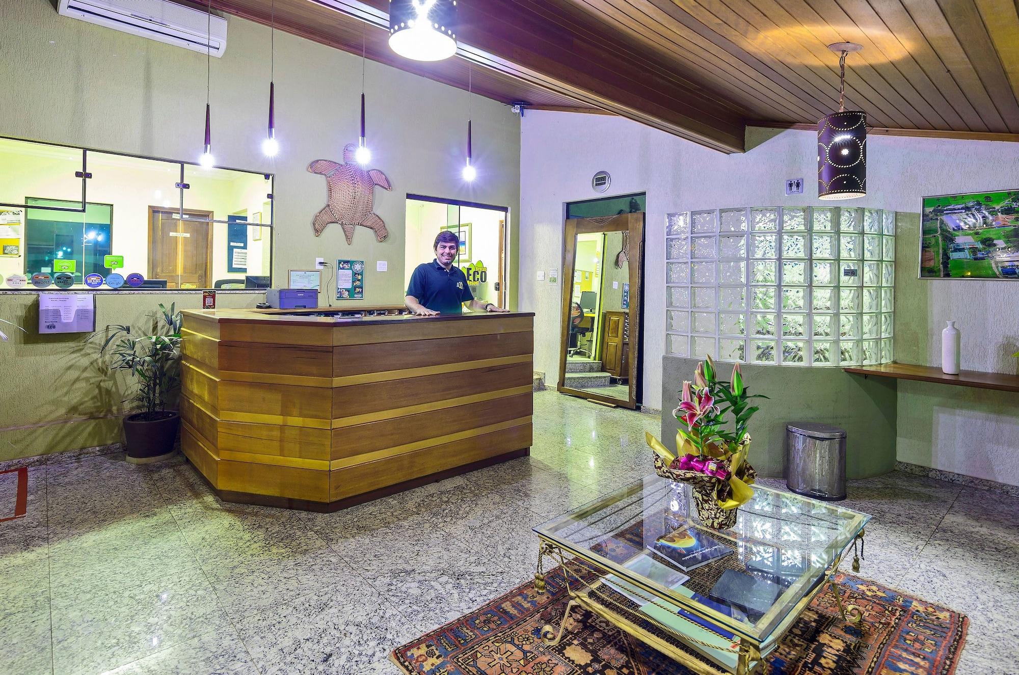 Vista Lobby Brotas Eco Hotel Fazenda