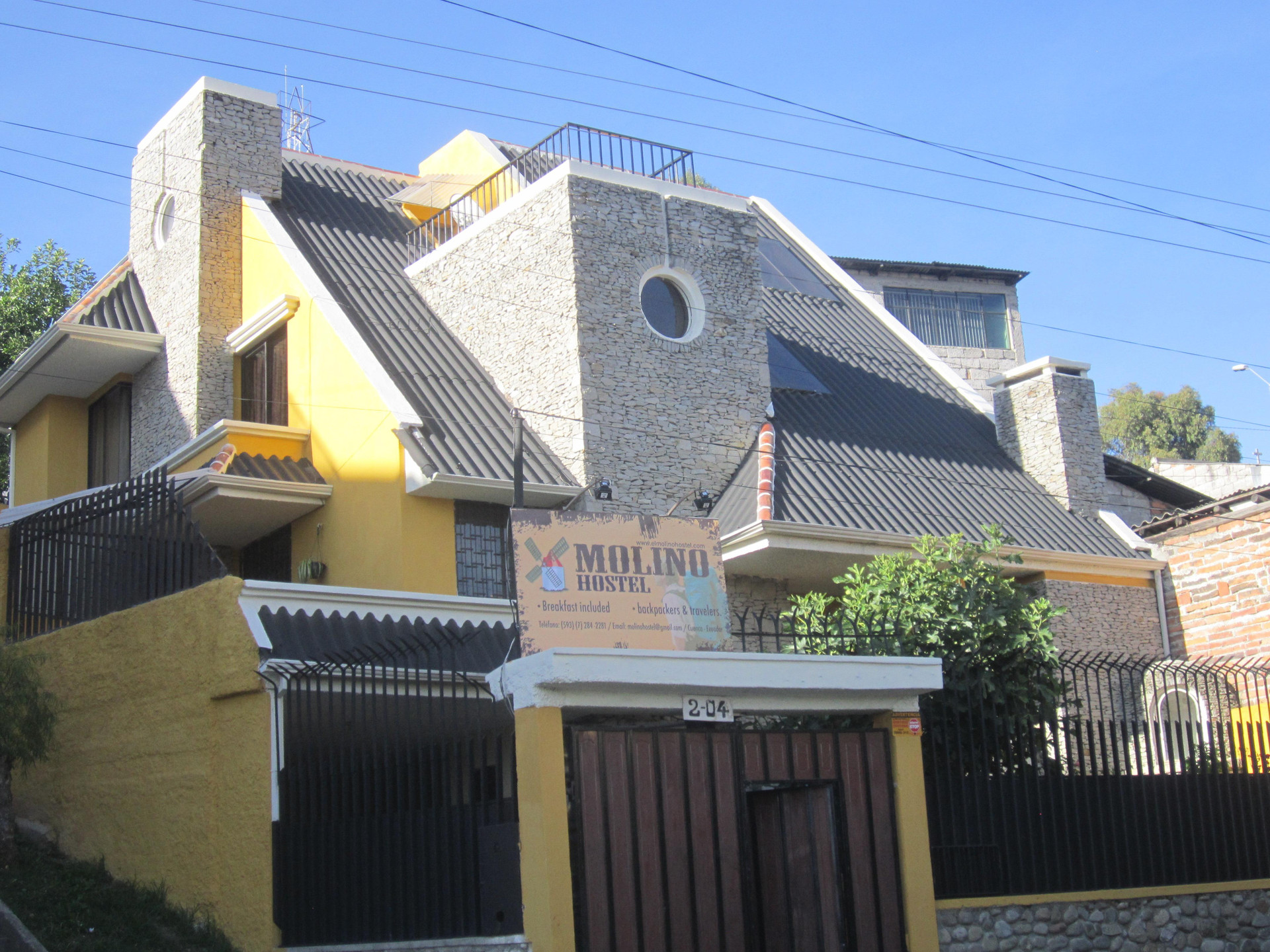 Vista Exterior El Molino Hostel