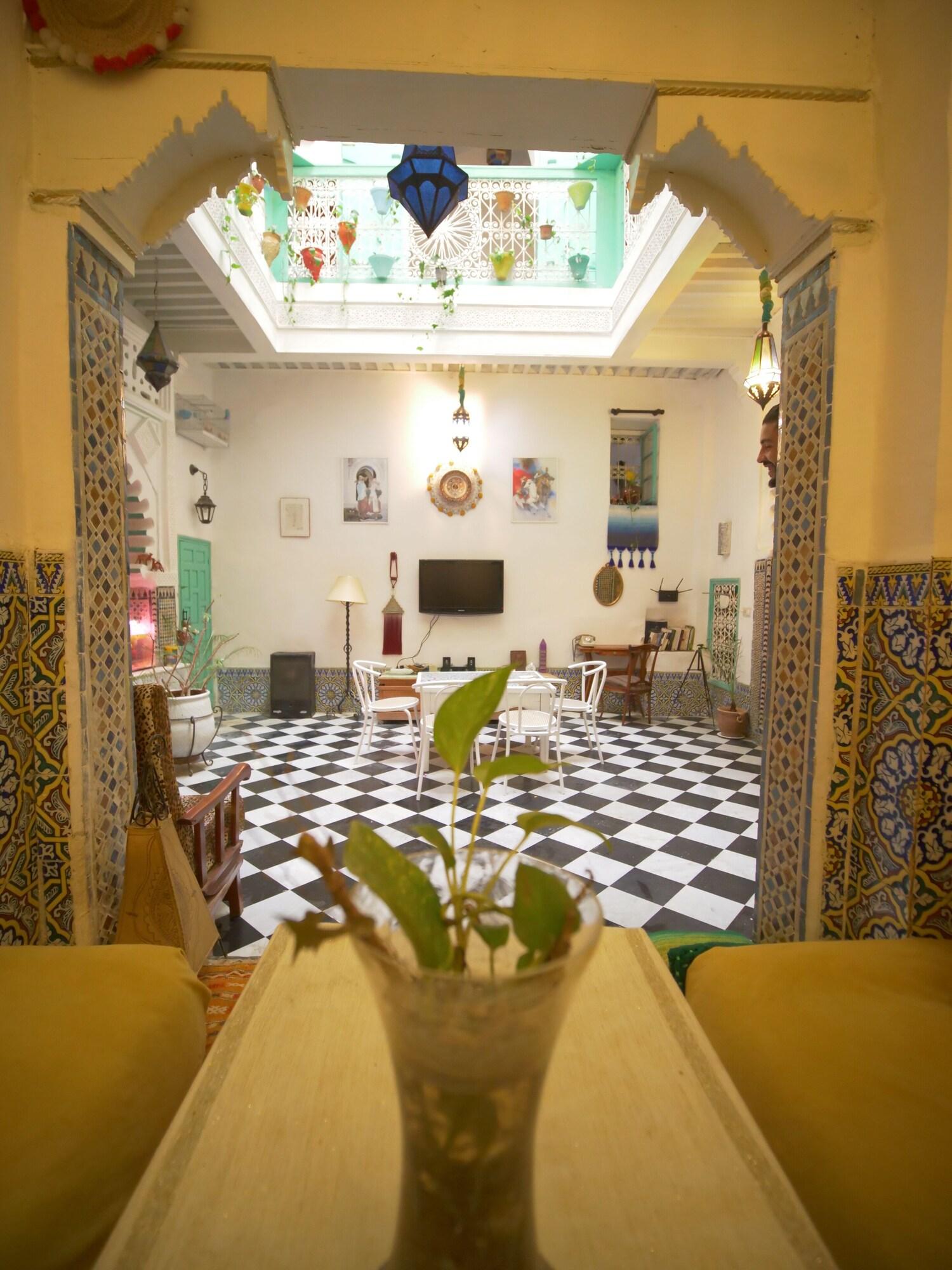 Vista Lobby Riad Nostalgie