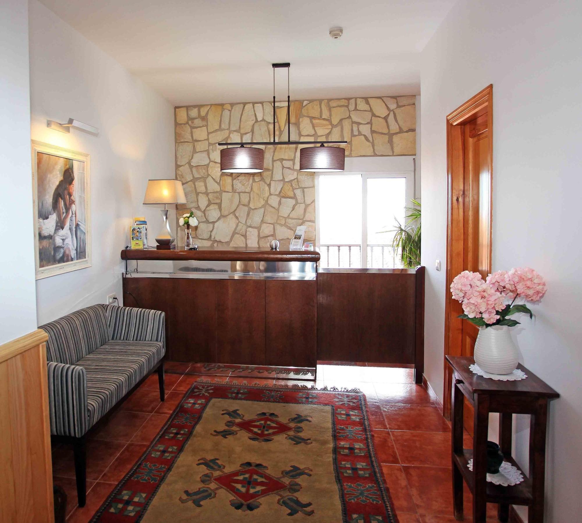 Vista Lobby Hotel Casa Rosa