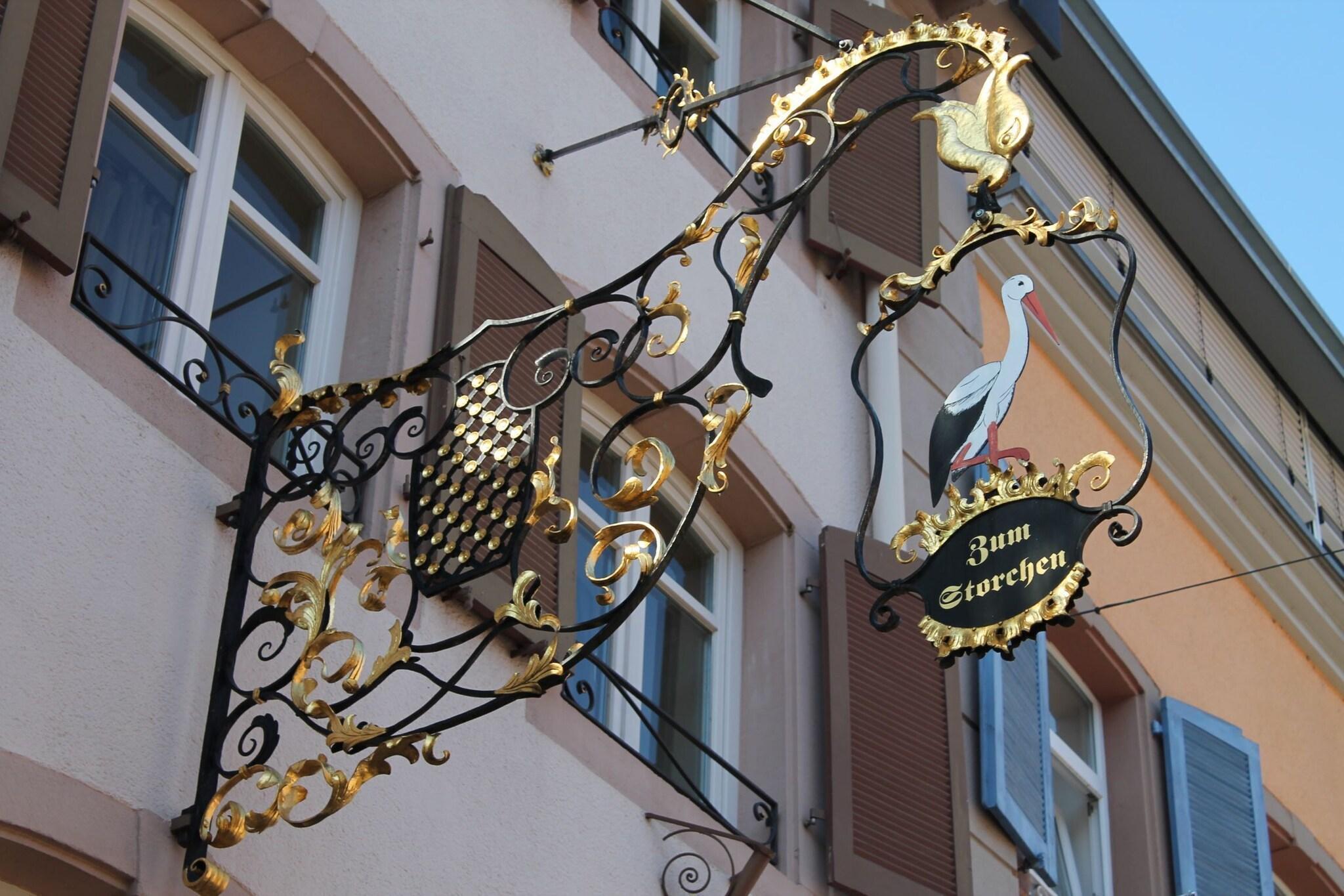 Vista Exterior Restaurant Hotel Zum Storchen
