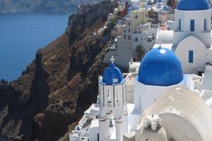 Actividad - Lo más destacado de Santorini – Tour clásico con cata de vino