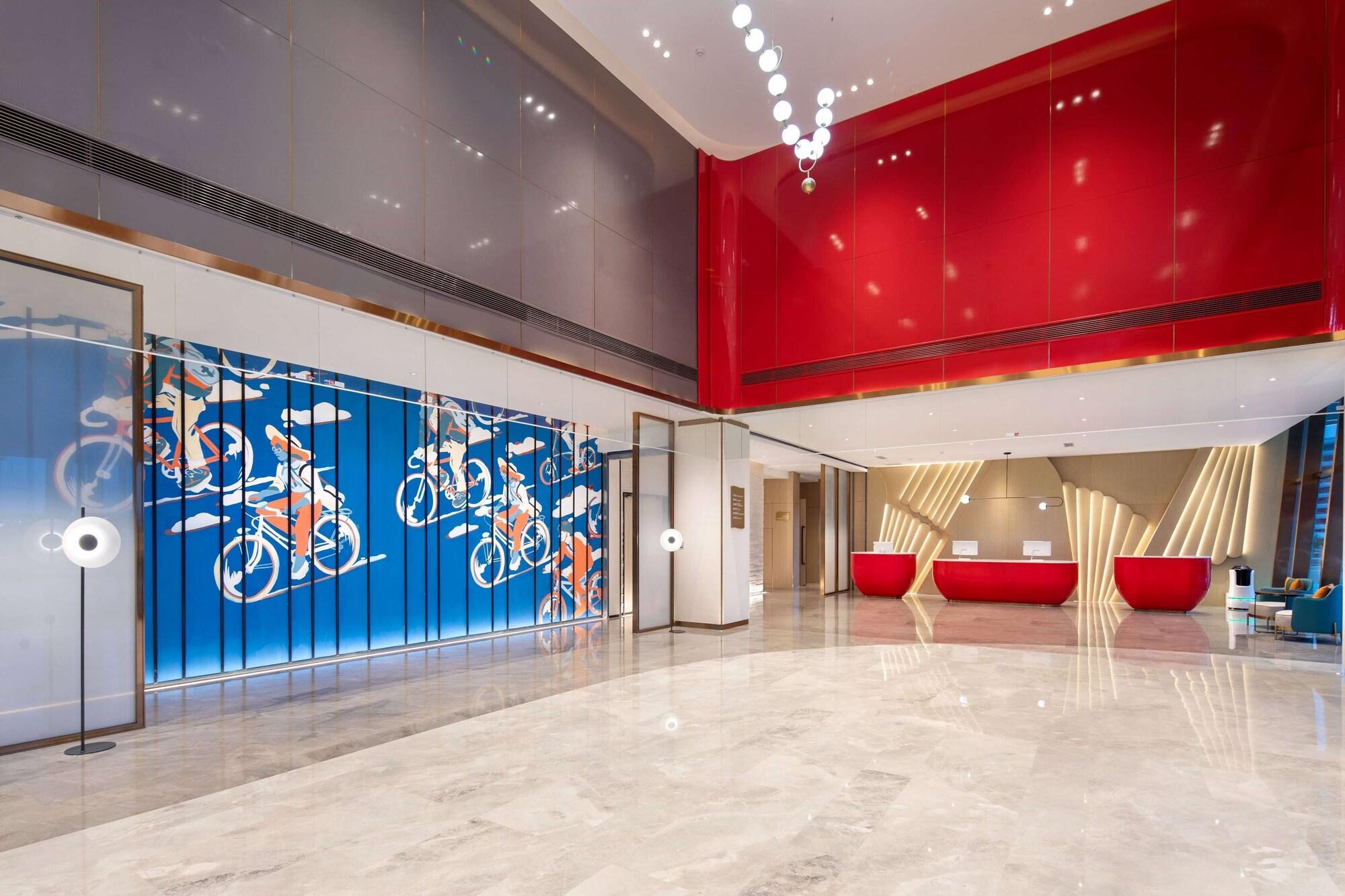 Vista Lobby Ramada By Wyndham Huzhou Wuxing