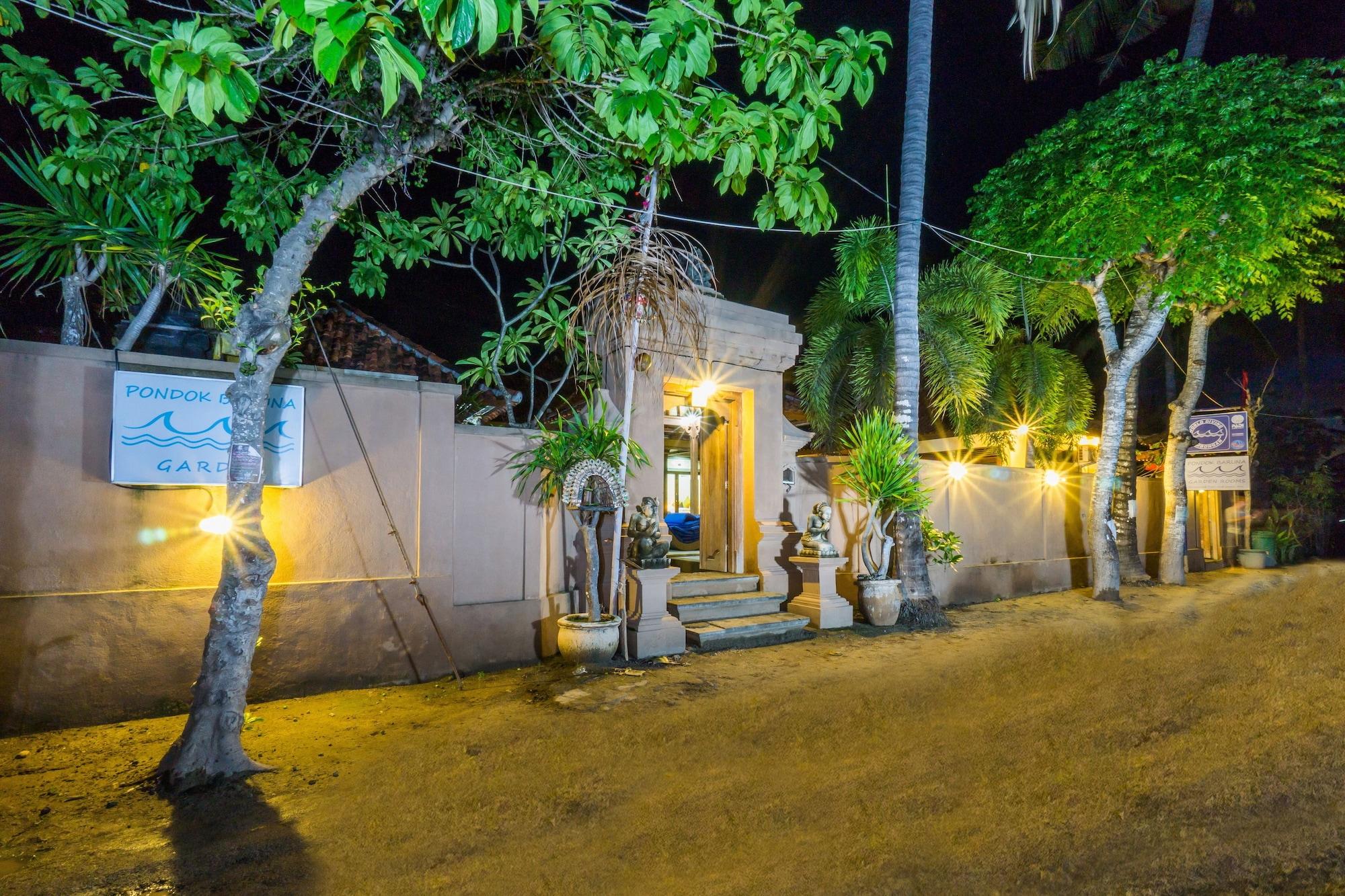 Vista Exterior Pondok Baruna Garden Rooms