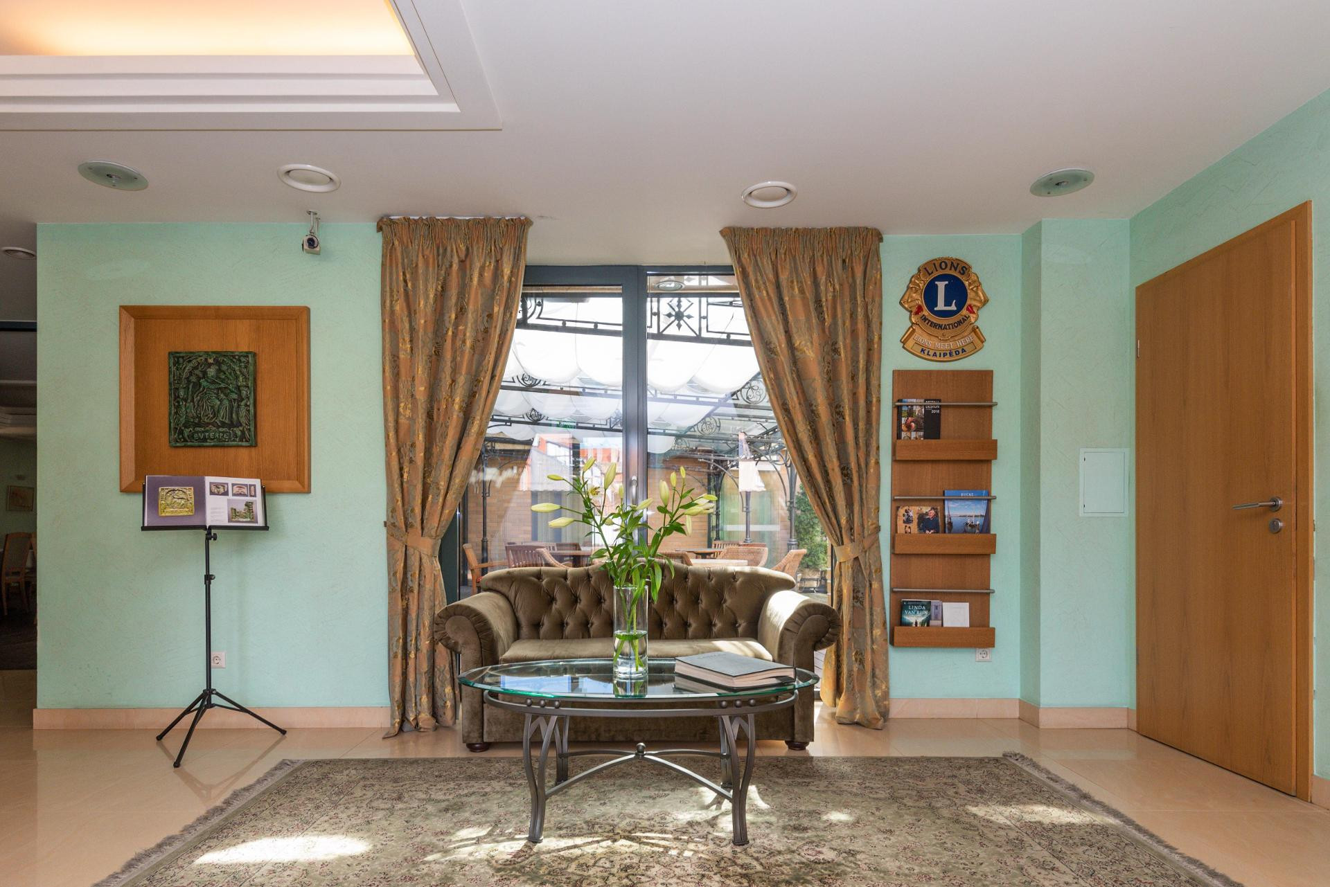 Vista Lobby Euterpe Hotel Klaipeda