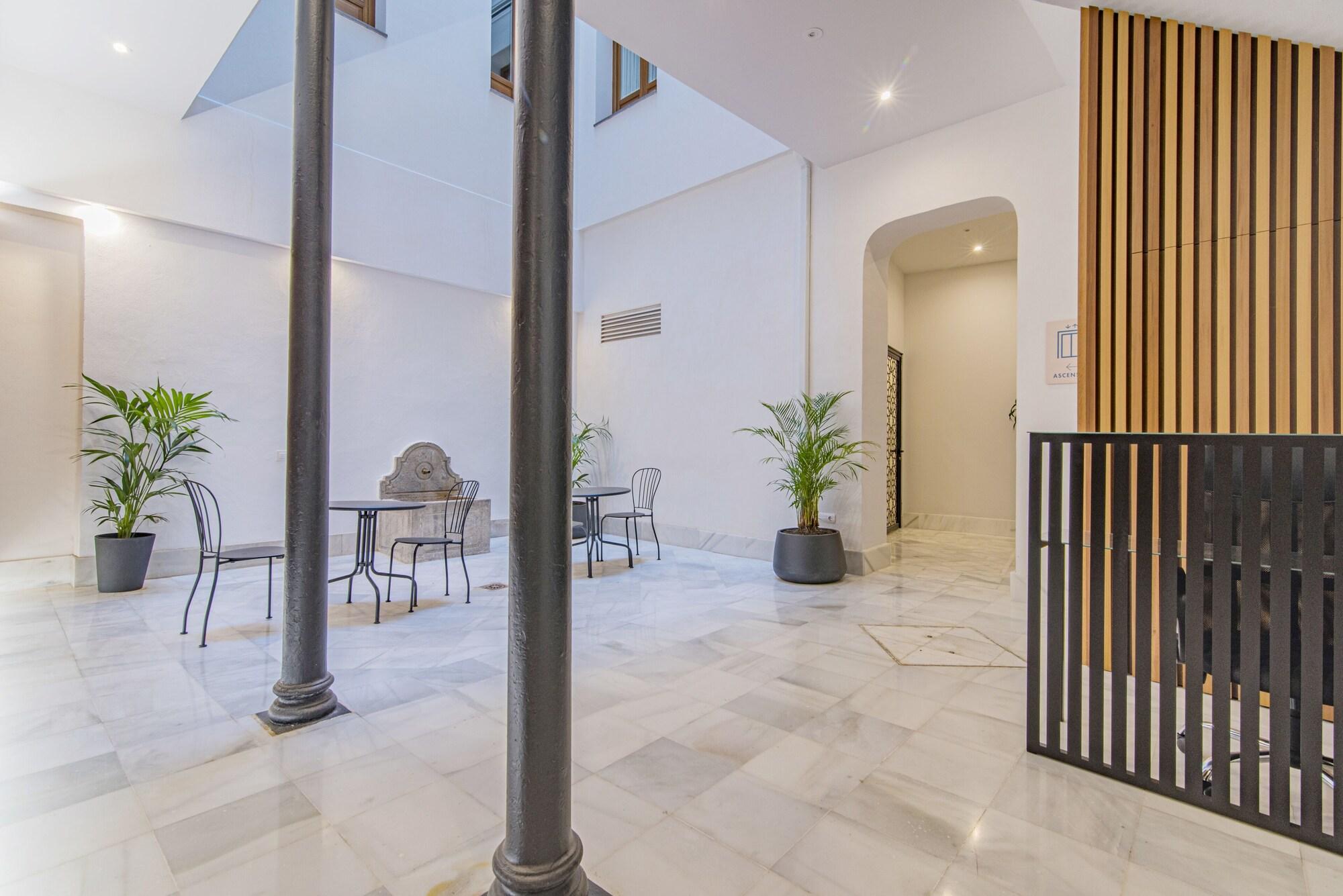 Vista Lobby Mosaiko Homes Catedral Granada