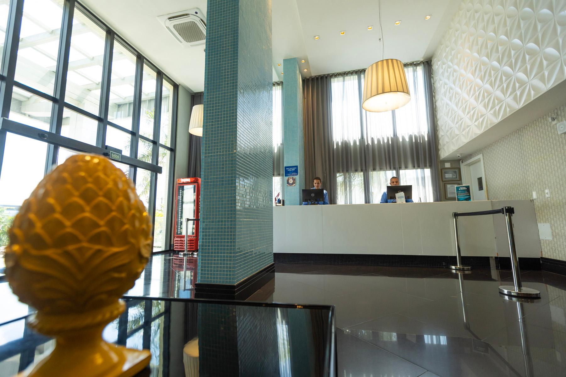 Vista Lobby Mais Hotel Aeroporto Salvador