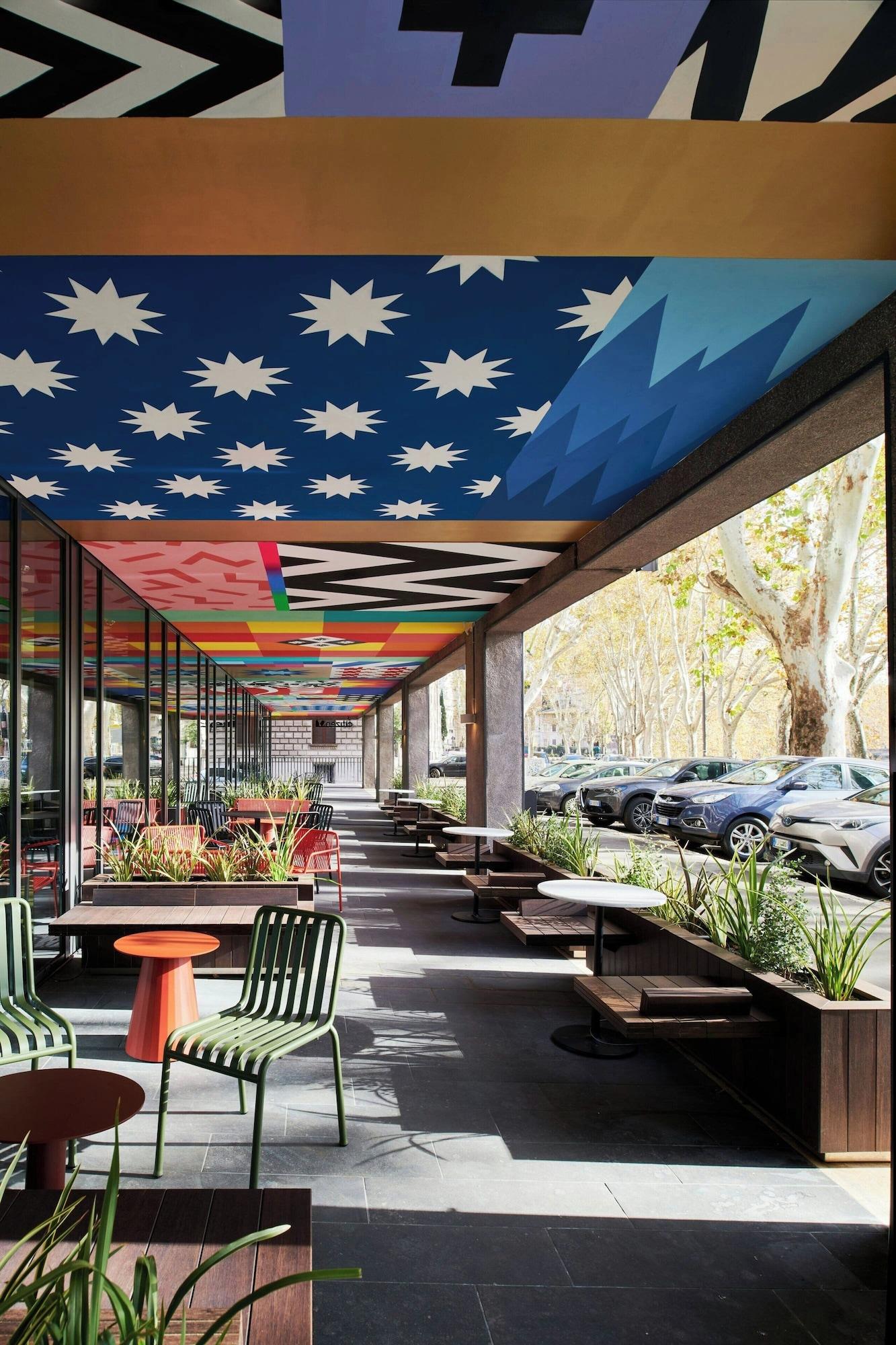 Bar/Salón citizenM Rome Isola Tiberina