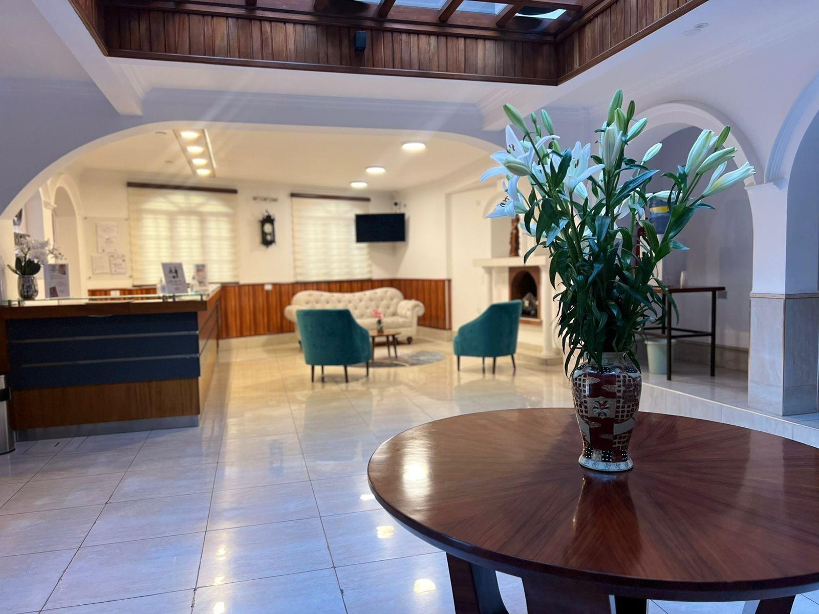 Vista Lobby VIRREYES HOTEL