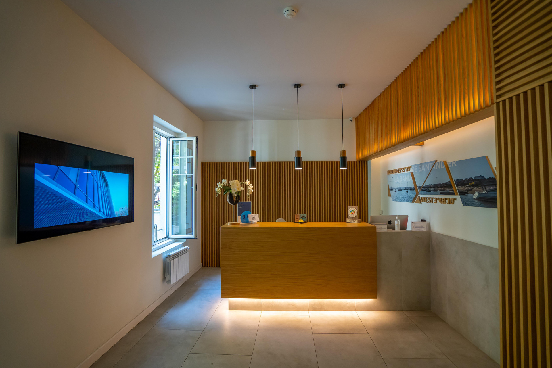 Vista Lobby El Balcón de la Bahía Suites