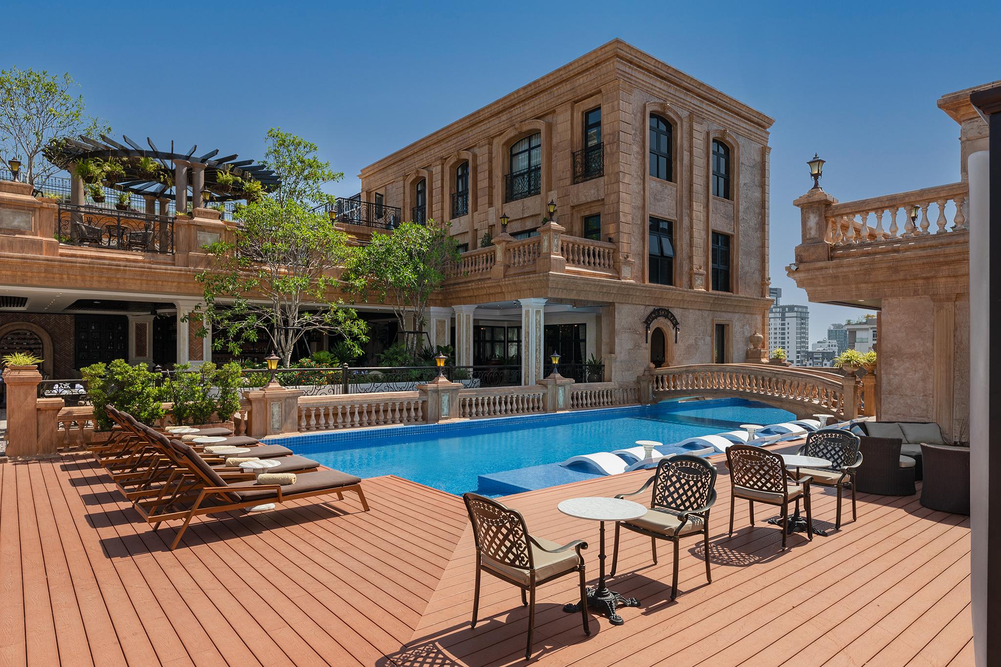 Vista Piscina Anik Palace Hotel