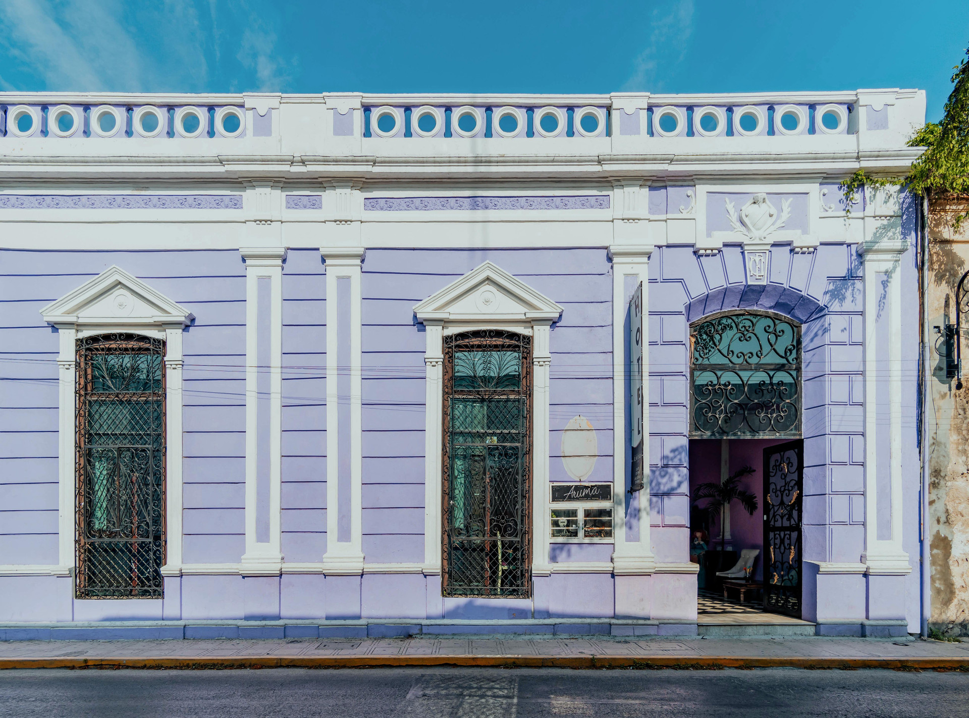 Vista Exterior Hotel Lavanda CAS Mérida