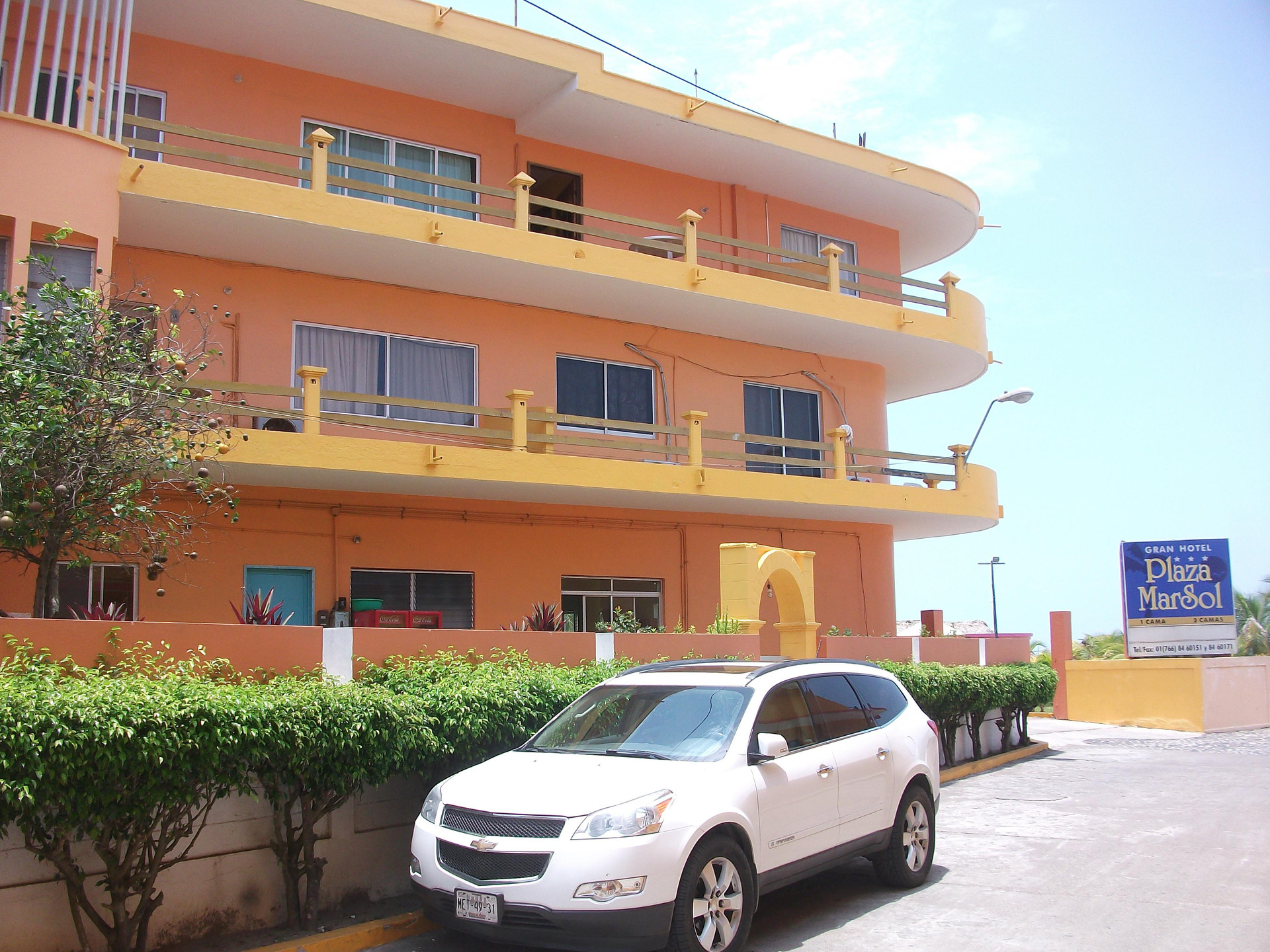 Vista Exterior Hotel Plaza Marsol