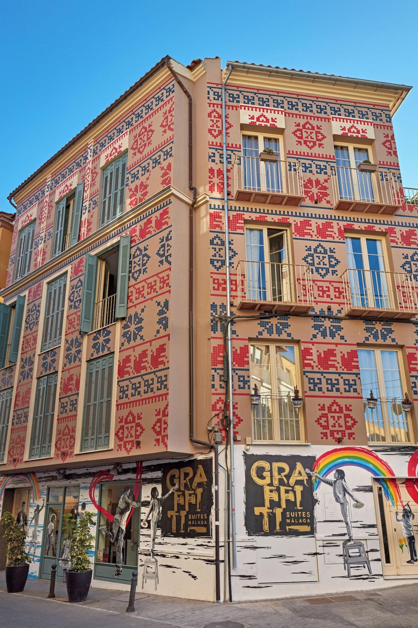 Vista Exterior Graffiti Suites Málaga