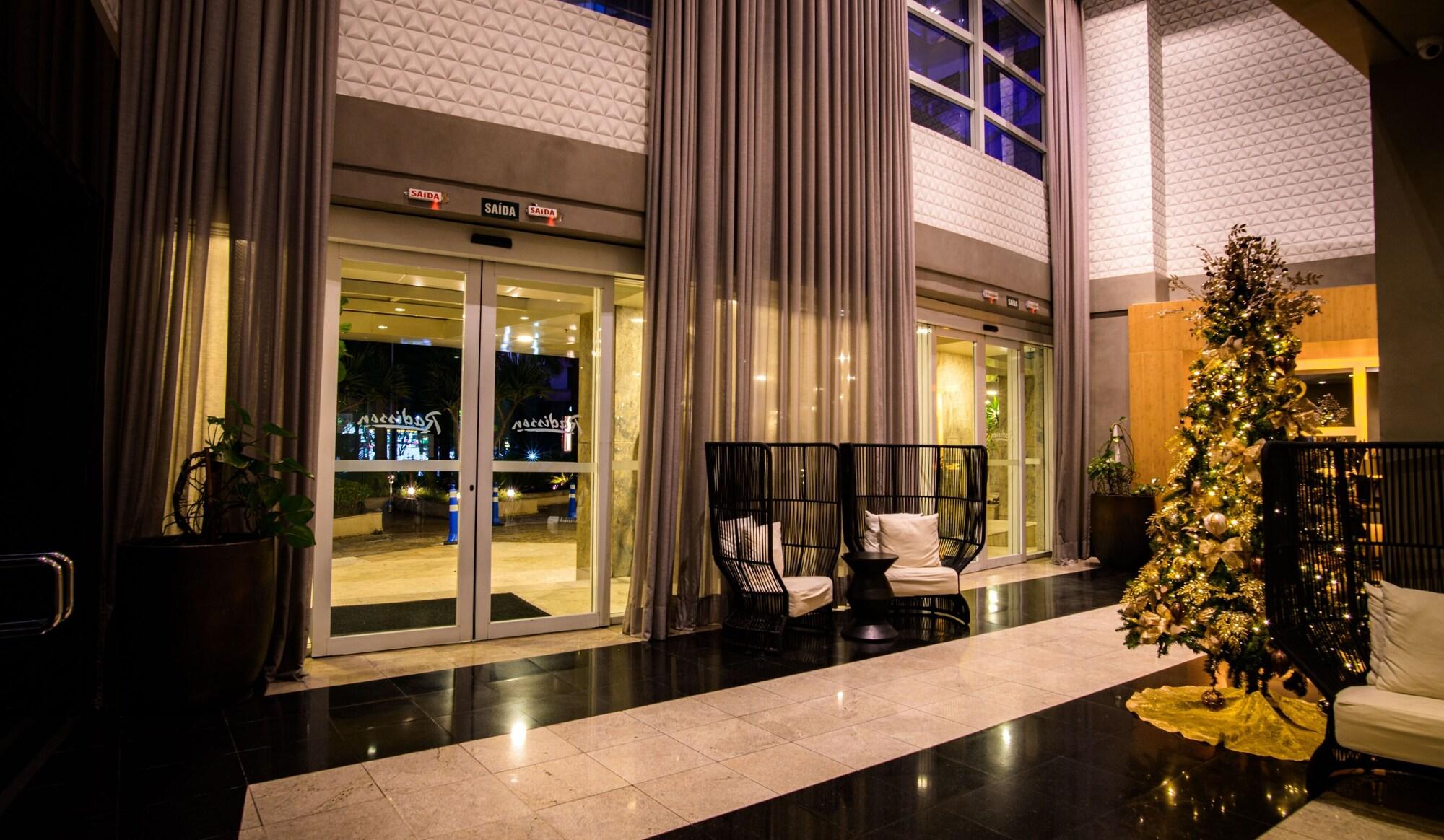 Vista Lobby Radisson Hotel Alphaville