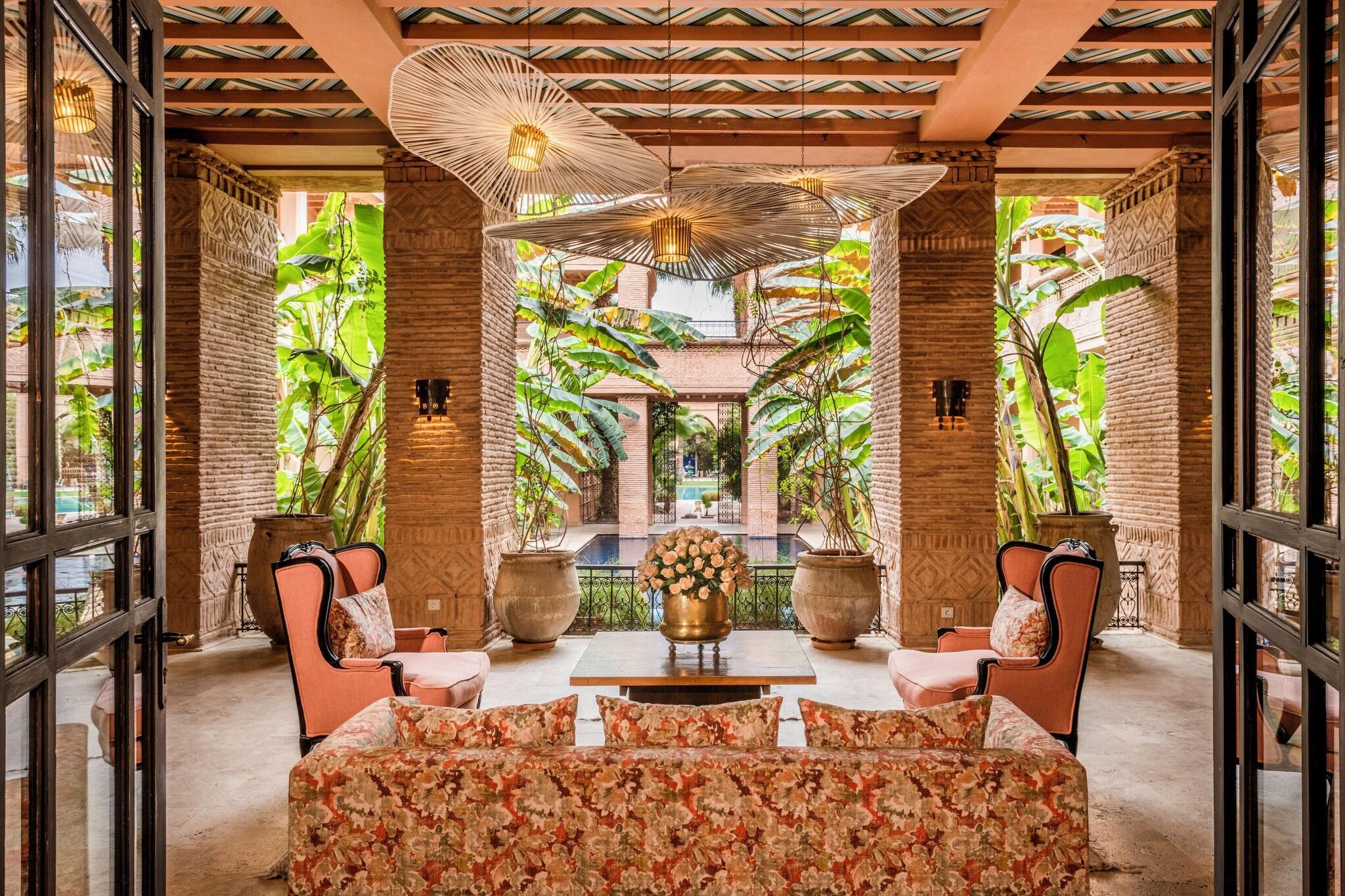 Vista Lobby Tigmiza Boutique Hôtel & Spa