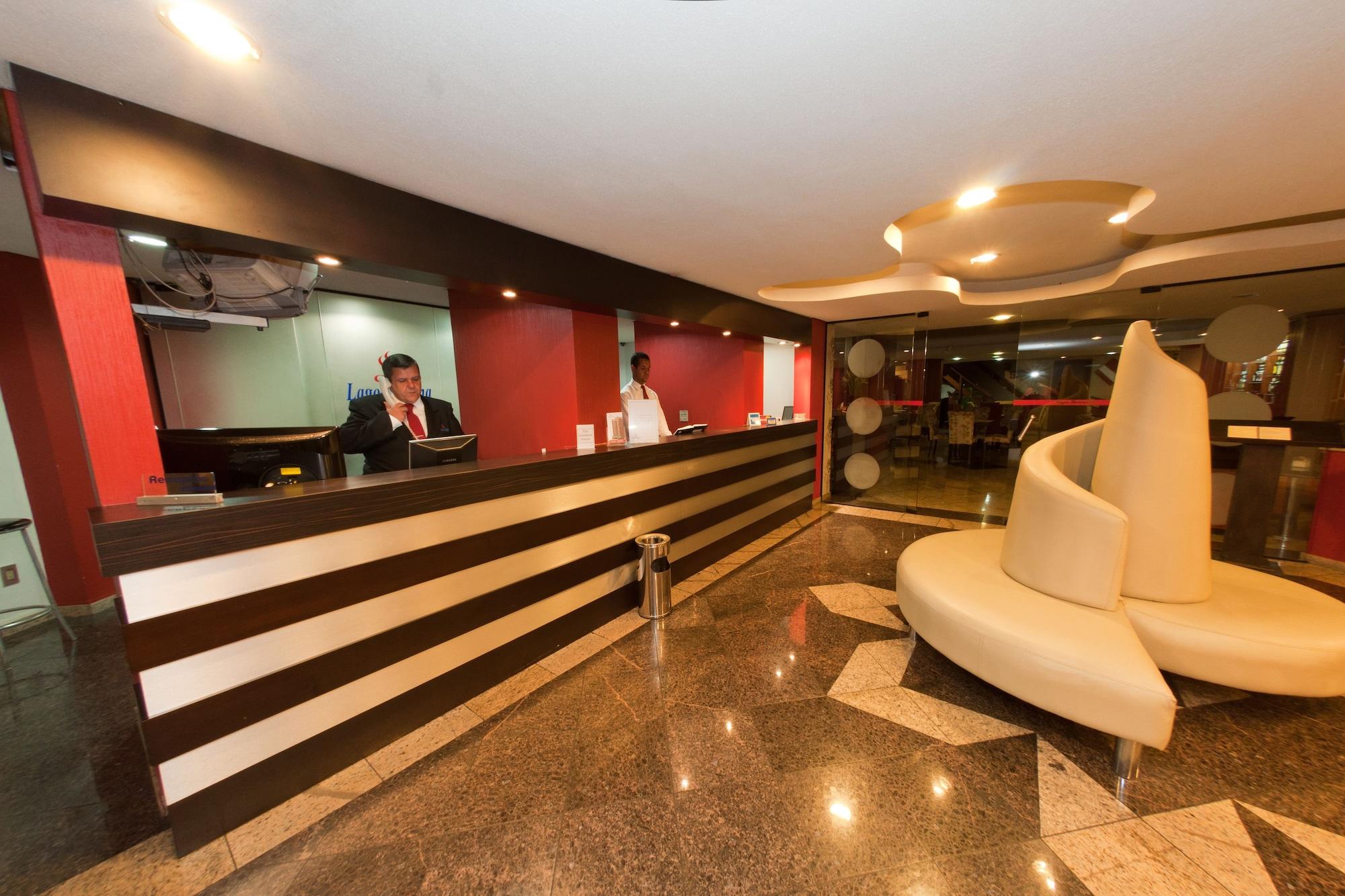Vista Lobby Lagoa Serena Flat Hotel