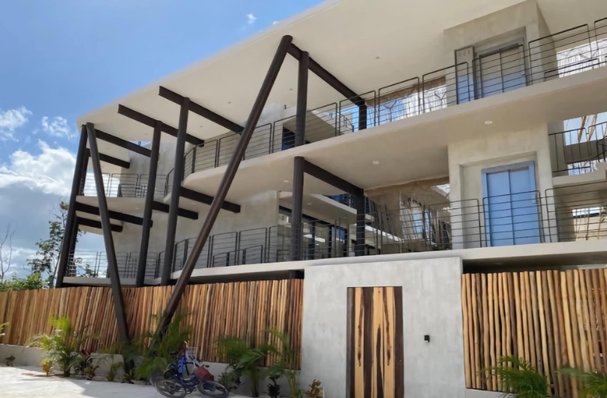 Vista Exterior Amena Condo Tulum