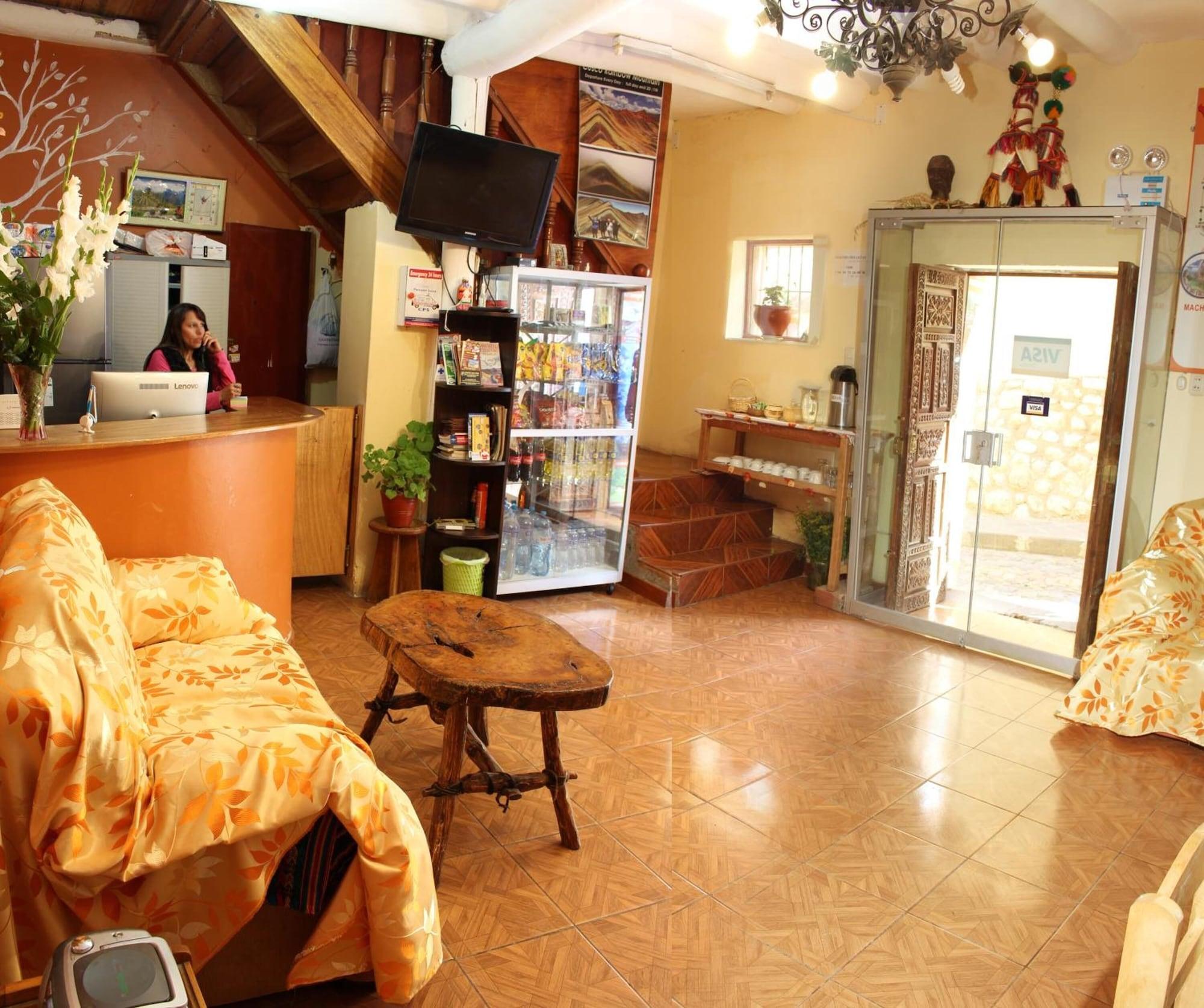 Vista Lobby Hostal Samani