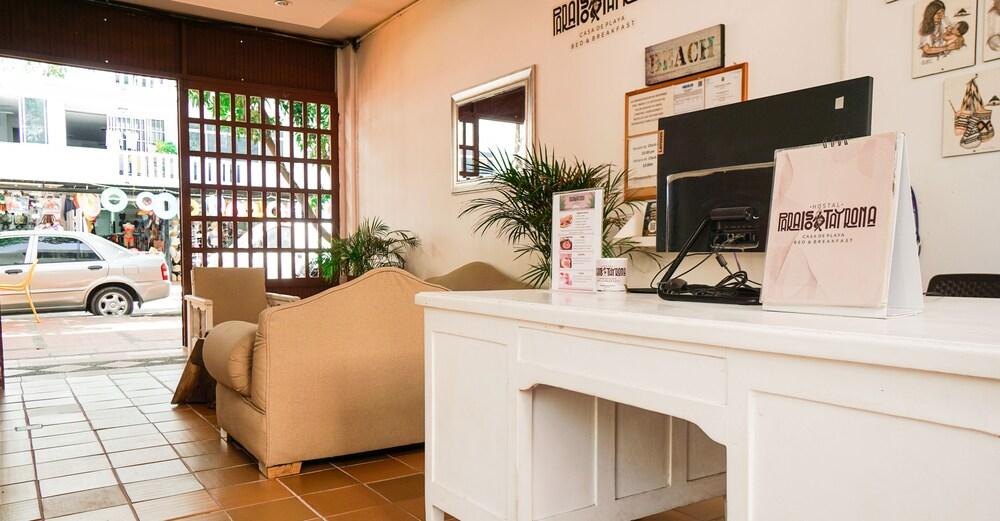 Vista Lobby Hostal Paraiso Tayrona