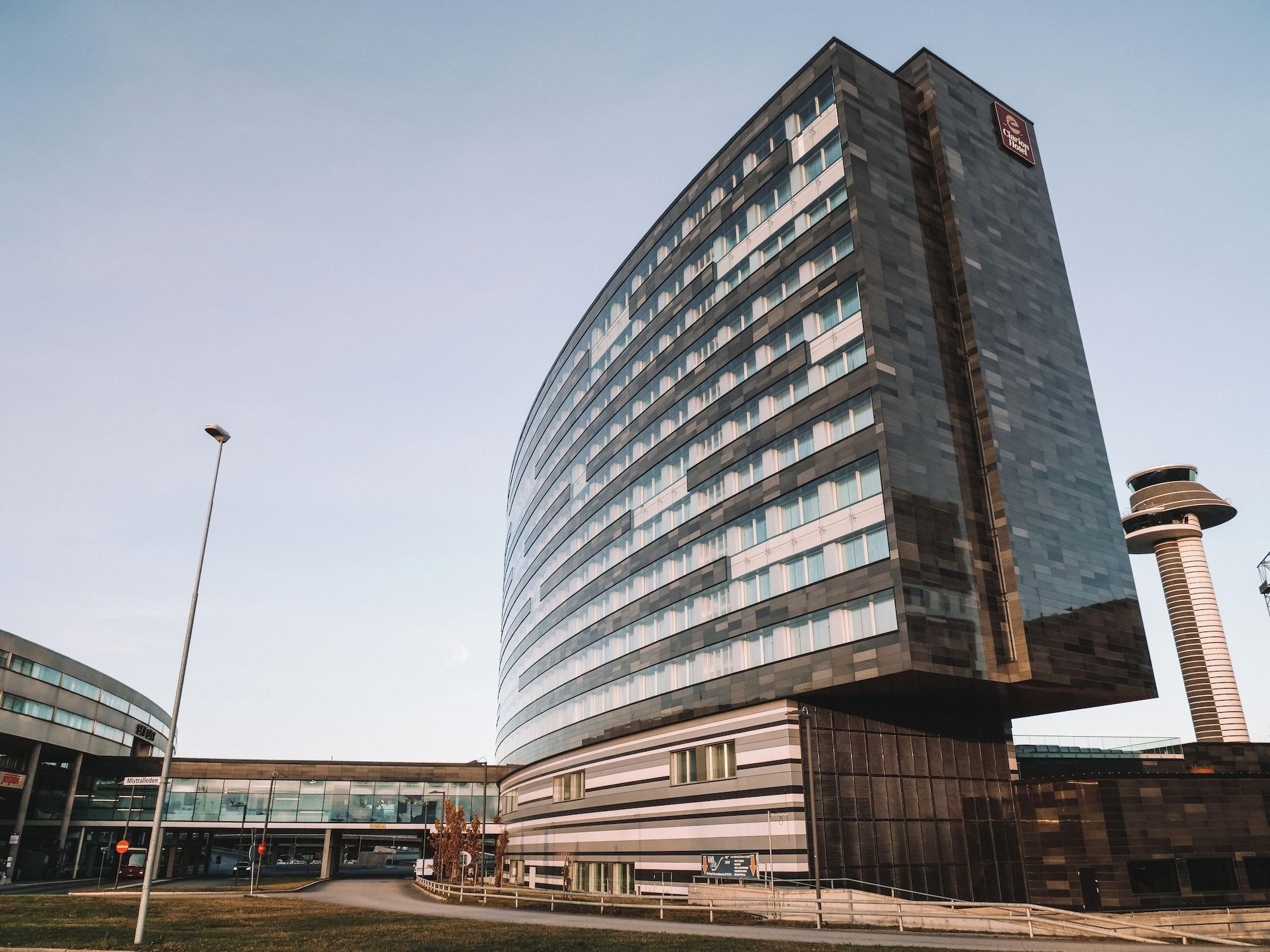 Vista Exterior Clarion Hotel Arlanda Airport Terminal
