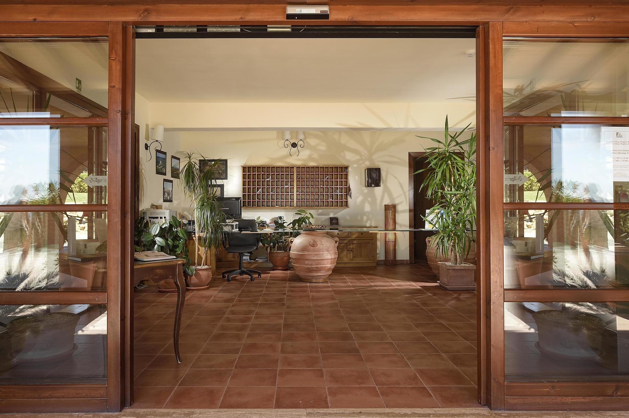 Vista Lobby Borgo Magliano Resort