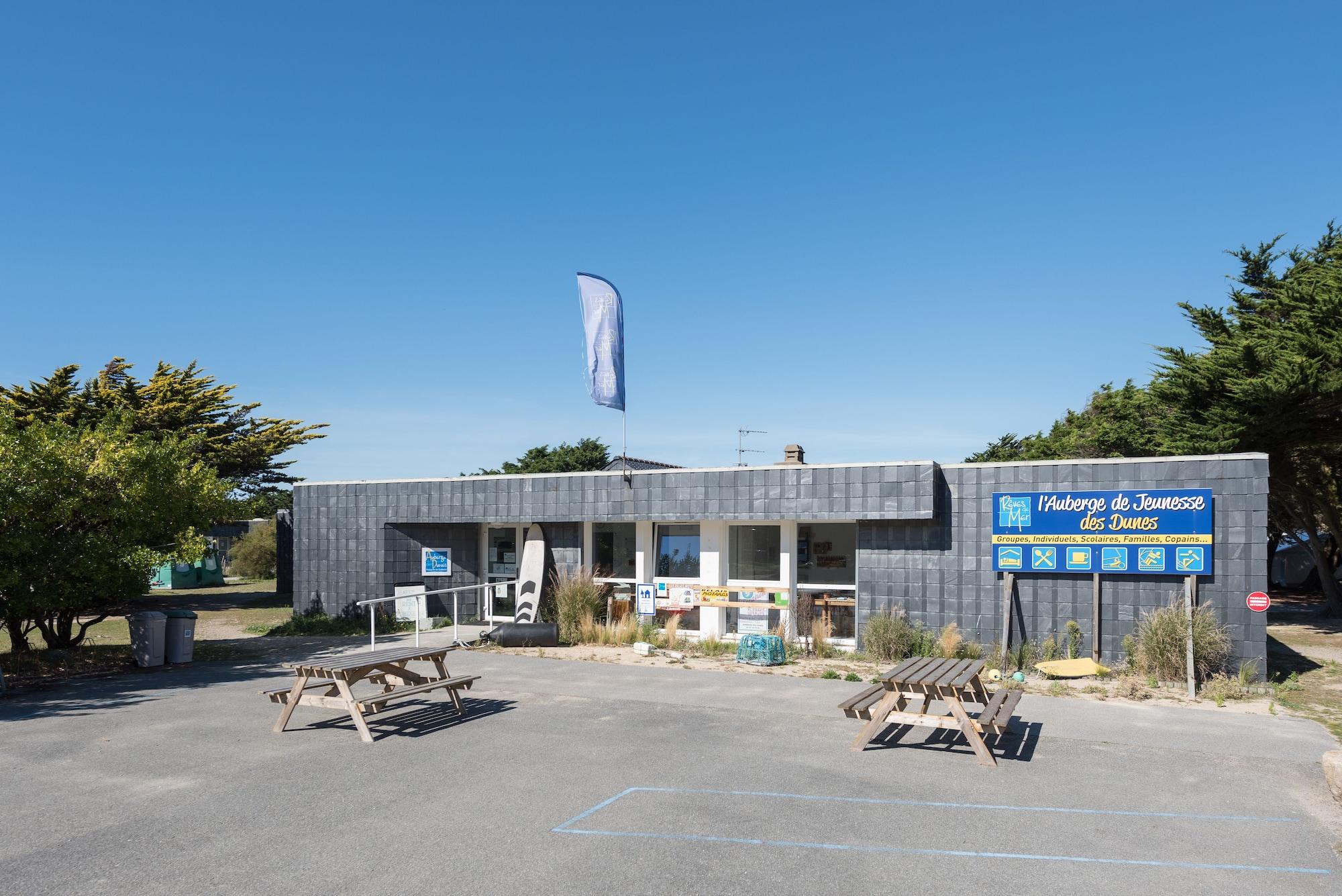 Vista Exterior Auberge des Dunes - Reves de Mer - Hostel
