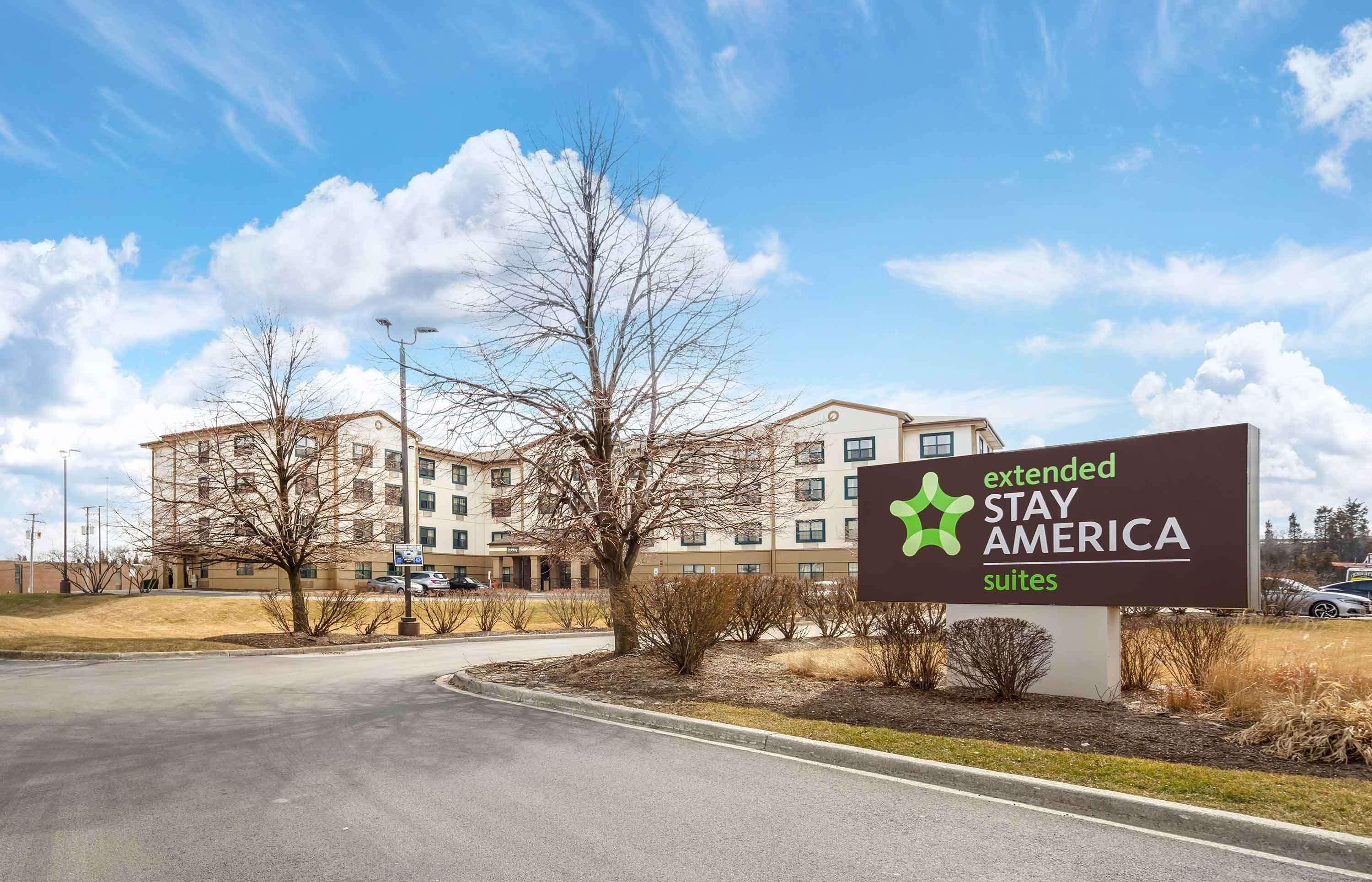 Vista Exterior Extended Stay America Suites Chicago Elmhurst O'Hare