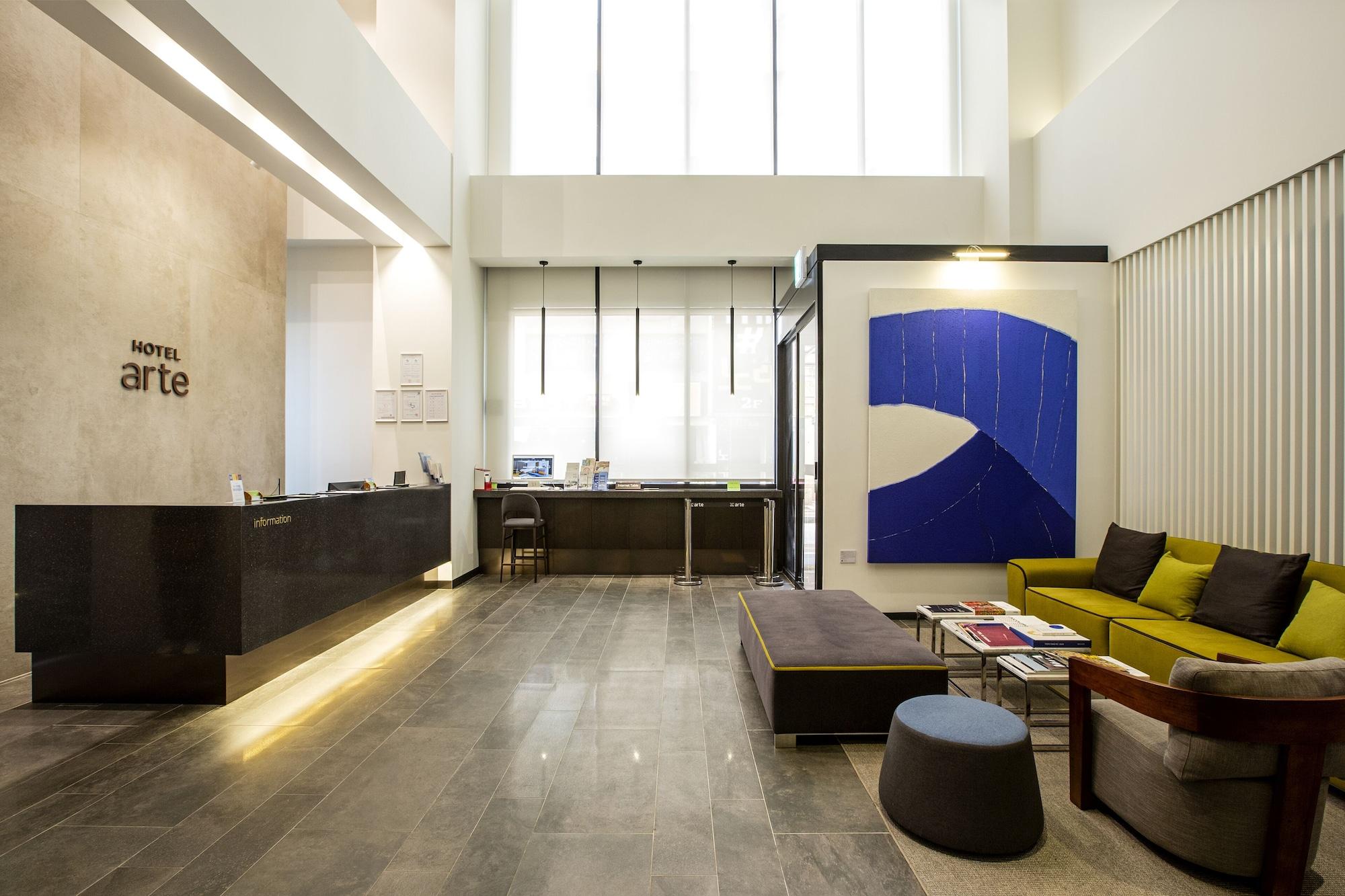 Vista Lobby Hotel Arte