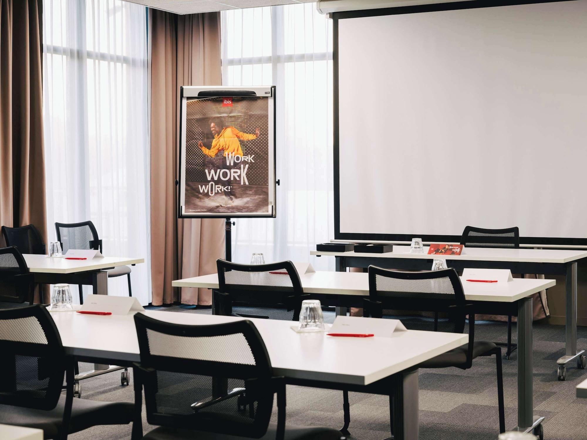 Sala de Reuniones Ibis Rouen Centre Rive Gauche Mermoz