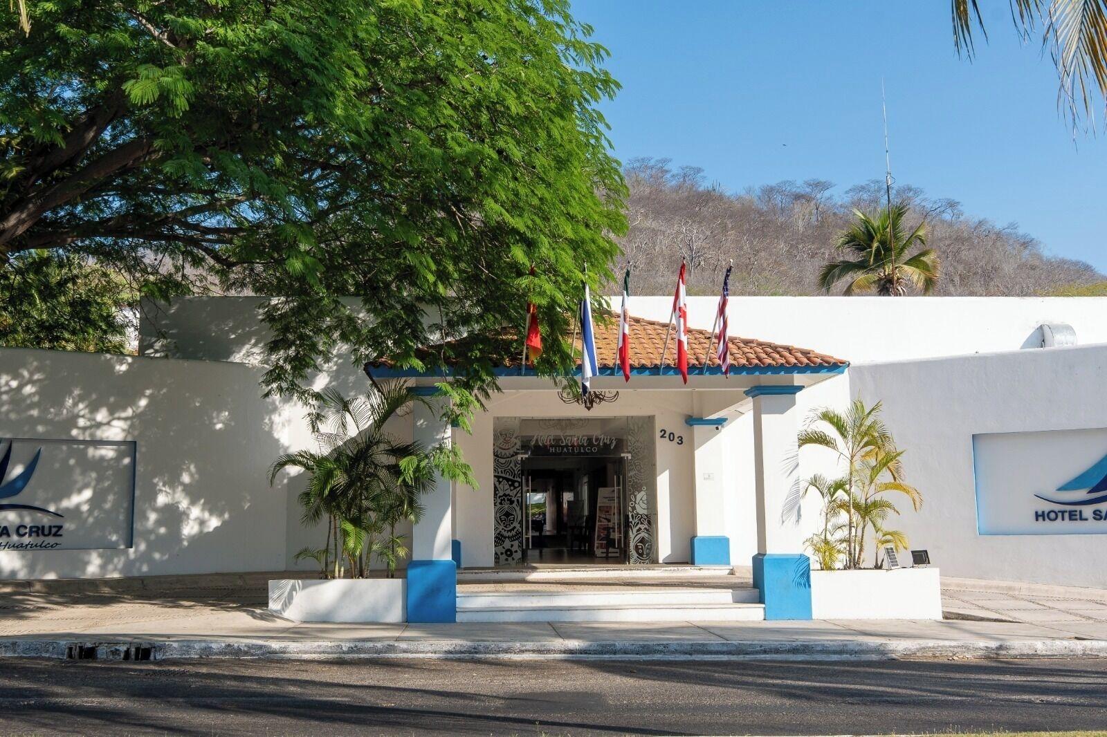 Vista Exterior Hotel Santa Cruz Huatulco